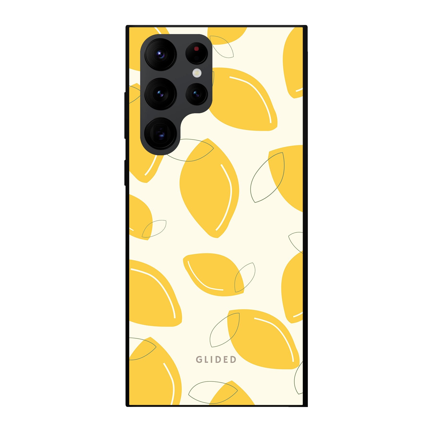 Abstract Lemon - Samsung Galaxy S22 Ultra - Soft case