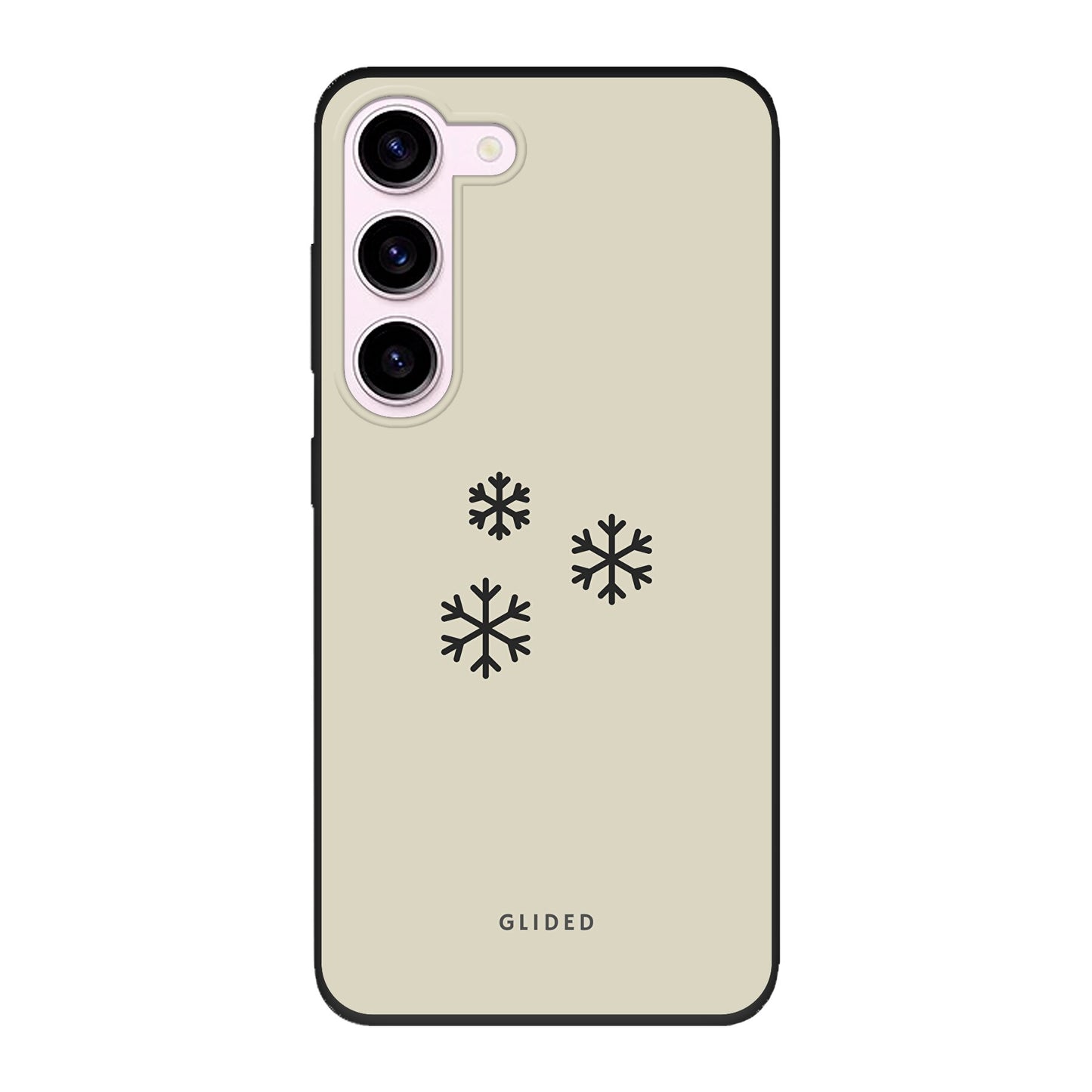 Snowflakes - Samsung Galaxy S23 Handyhülle Biologisch Abbaubar