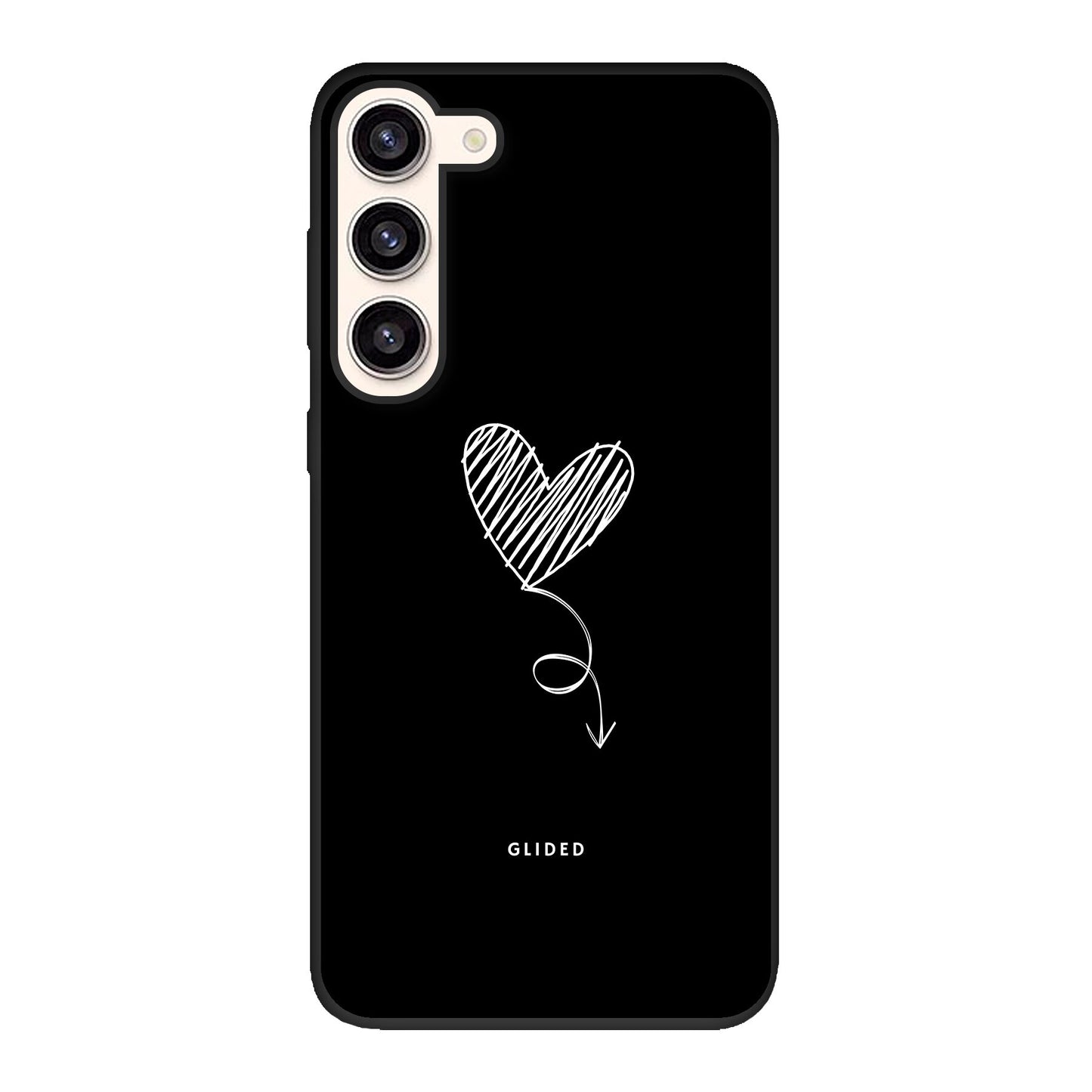 Dark Heart - Samsung Galaxy S23 Plus Handyhülle Biologisch Abbaubar