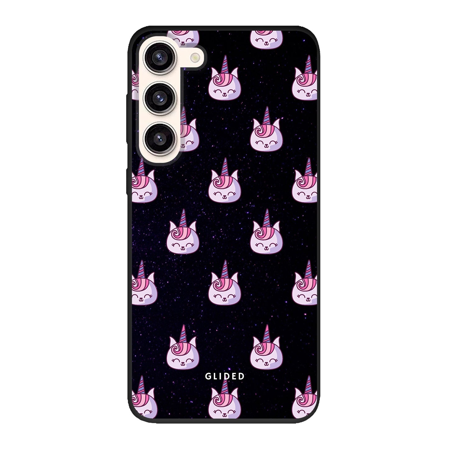 Unicorn Meow - Samsung Galaxy S23 Plus Handyhülle Biologisch Abbaubar