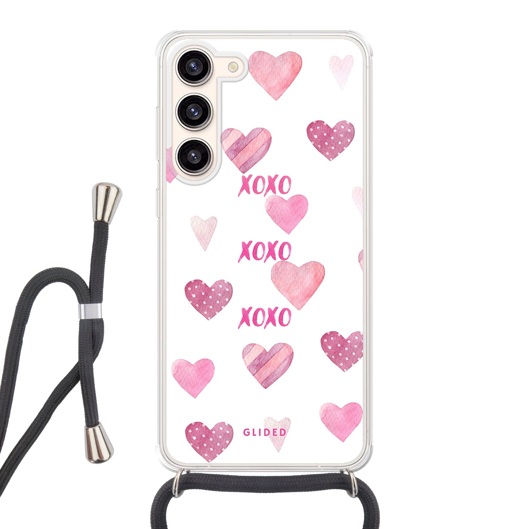 Xoxo - Samsung Galaxy S23 Plus - Crossbody case mit Band