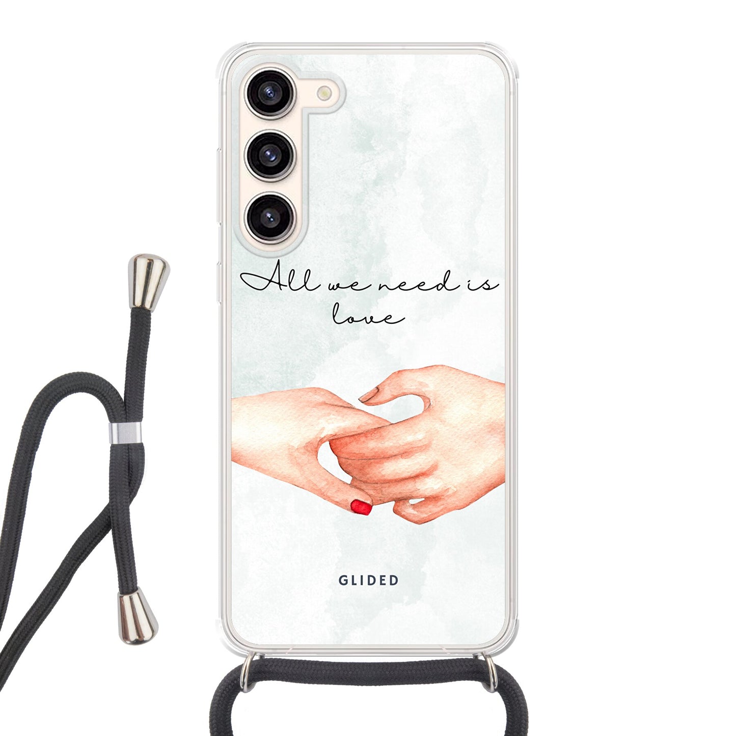 PureLove - Samsung Galaxy S23 Plus Handyhülle Crossbody case mit Band