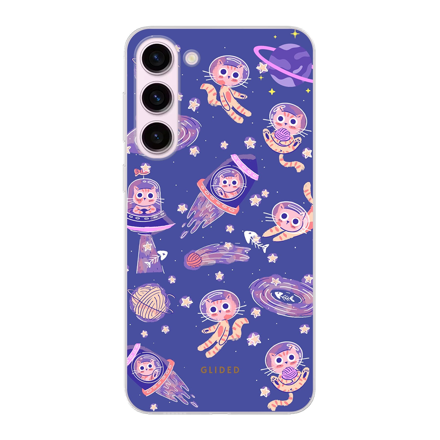 Space Cat - Samsung Galaxy S23 Plus Handyhülle Hard Case