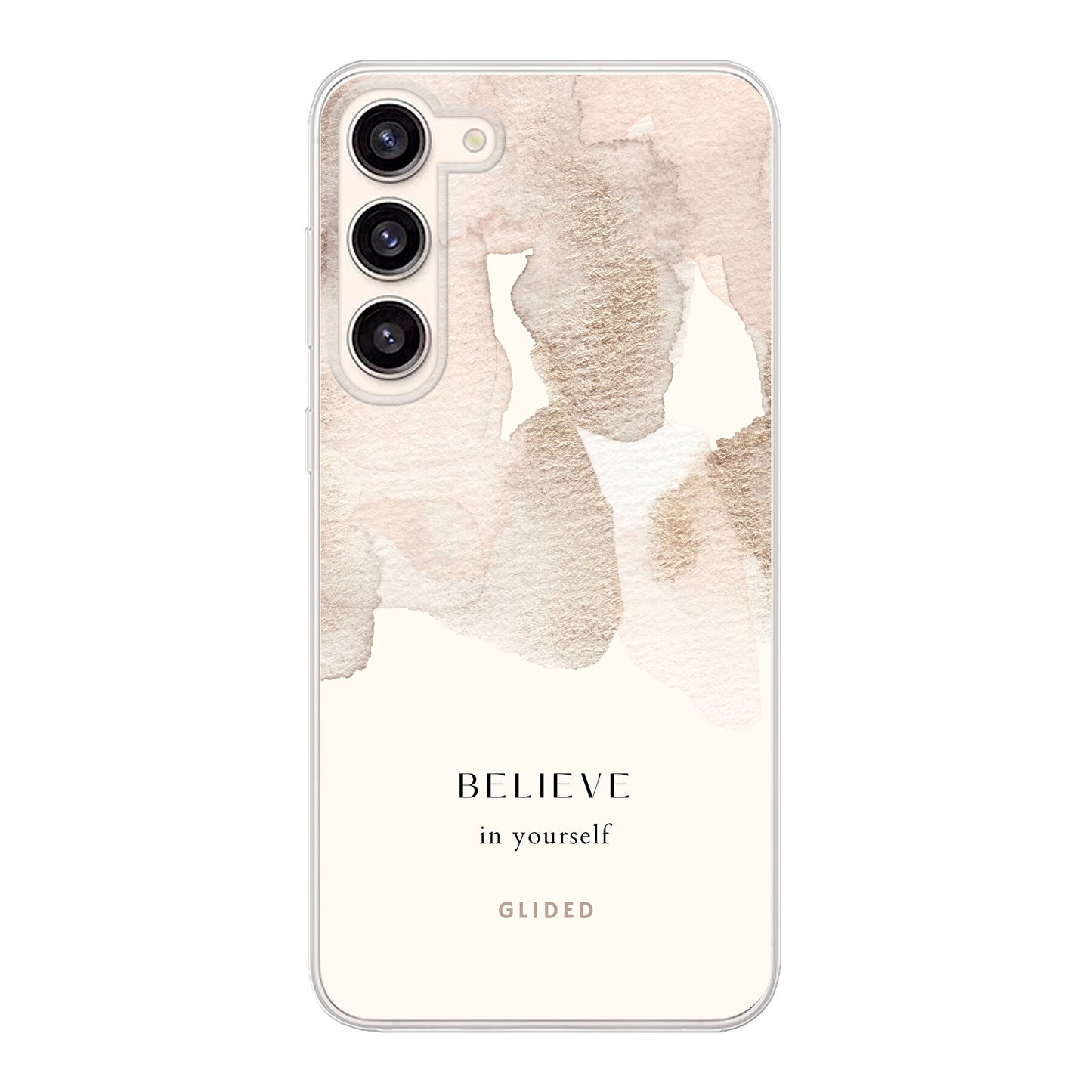 Believe in yourself - Samsung Galaxy S23 Plus Handyhülle Soft case