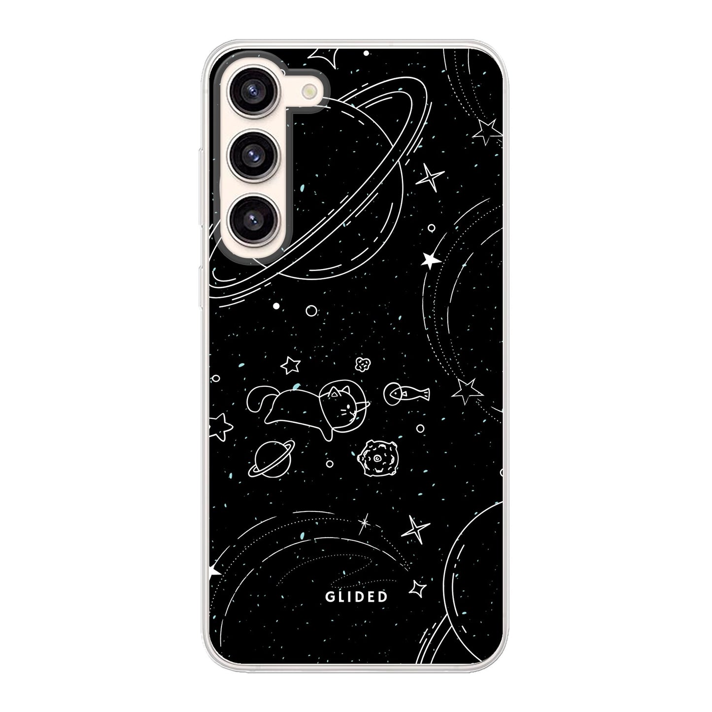 Cosmic Cat - Samsung Galaxy S23 Plus Handyhülle Soft case