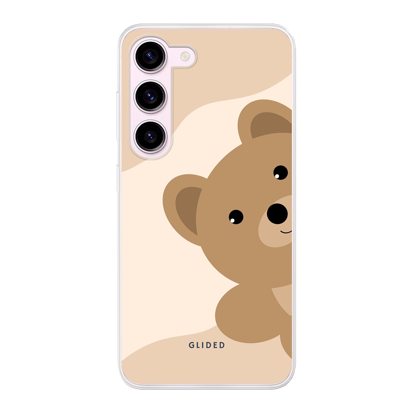 BearLove Left - Samsung Galaxy S23 Handyhülle Soft case