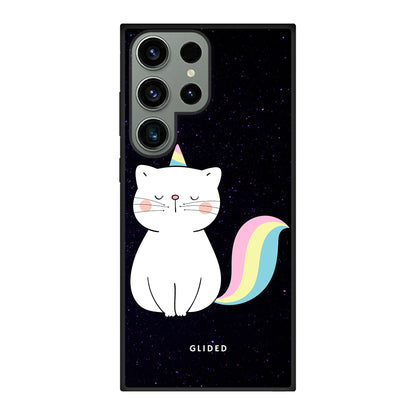 Unicorn Cat - Samsung Galaxy S23 Ultra Handyhülle Biologisch Abbaubar