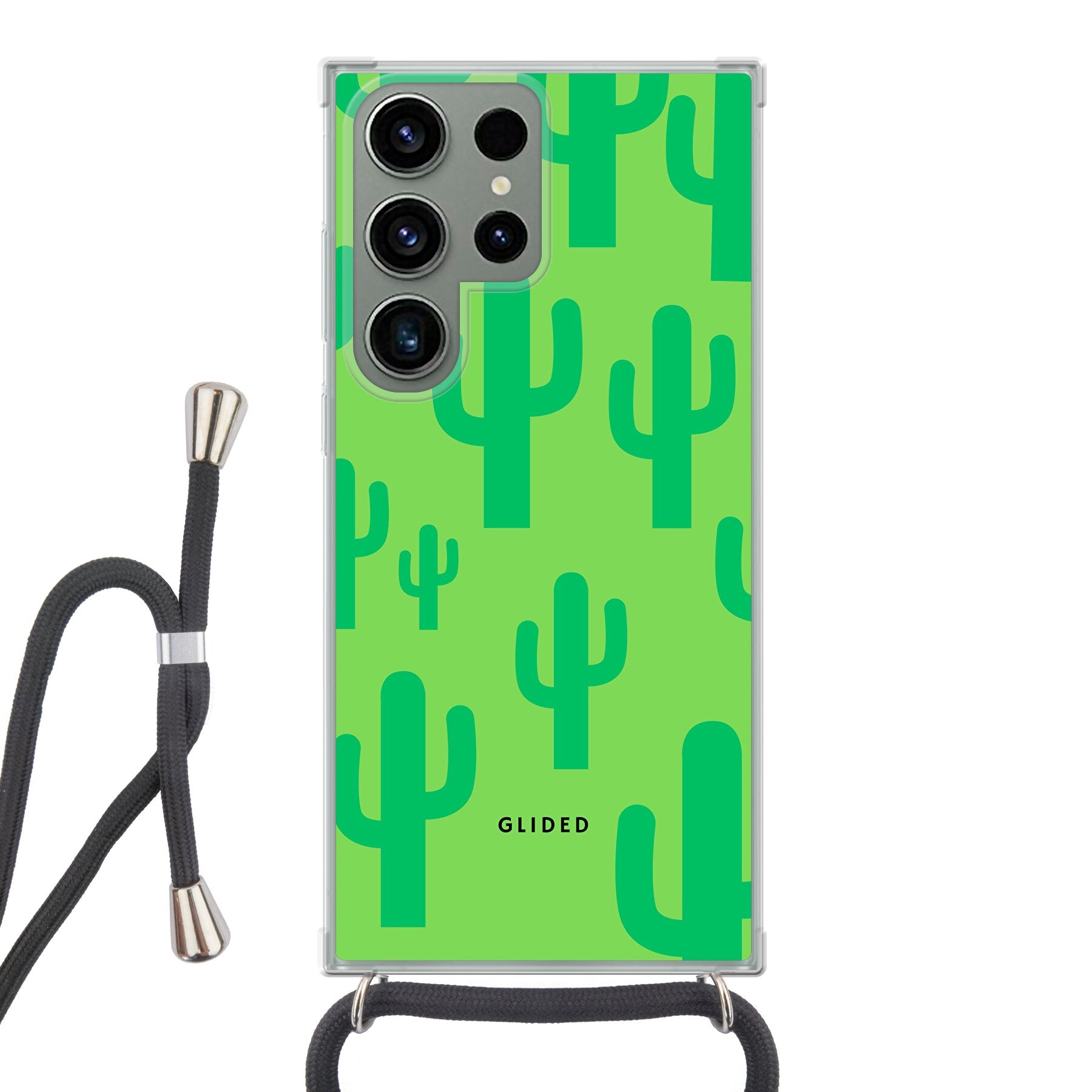 Cactus Spikes - Samsung Galaxy S23 Ultra - Crossbody case mit Band