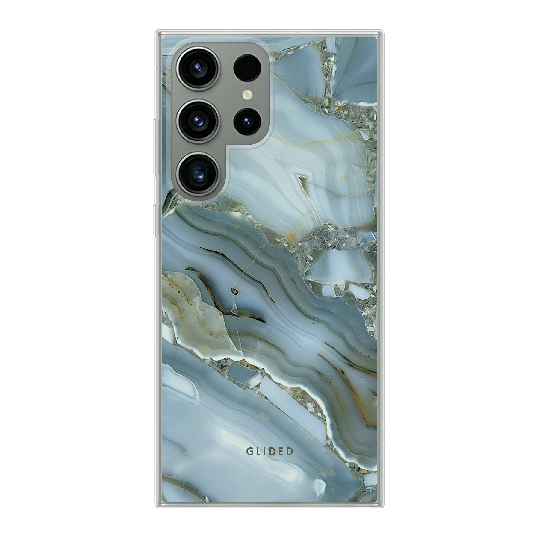 Green Marble - Samsung Galaxy S23 Ultra Handyhülle Soft case