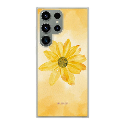Yellow Flower - Samsung Galaxy S23 Ultra Handyhülle Soft case