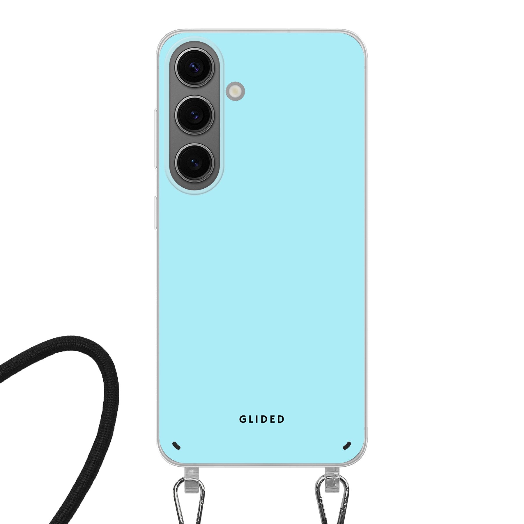 Turquoise Touch - Samsung Galaxy S24 Handyhülle Crossbody case mit Band