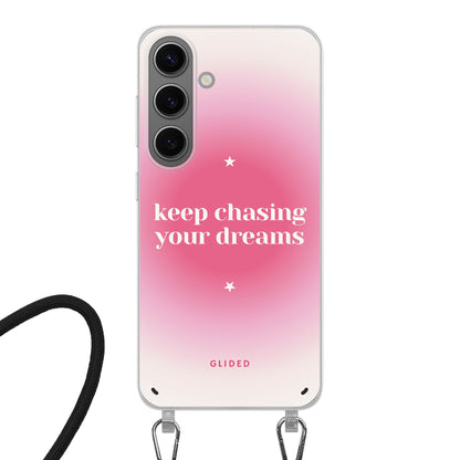 Chasing Dreams - Samsung Galaxy S24 Handyhülle Crossbody case mit Band