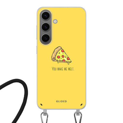 Flirty Pizza - Samsung Galaxy S24 - Crossbody case mit Band