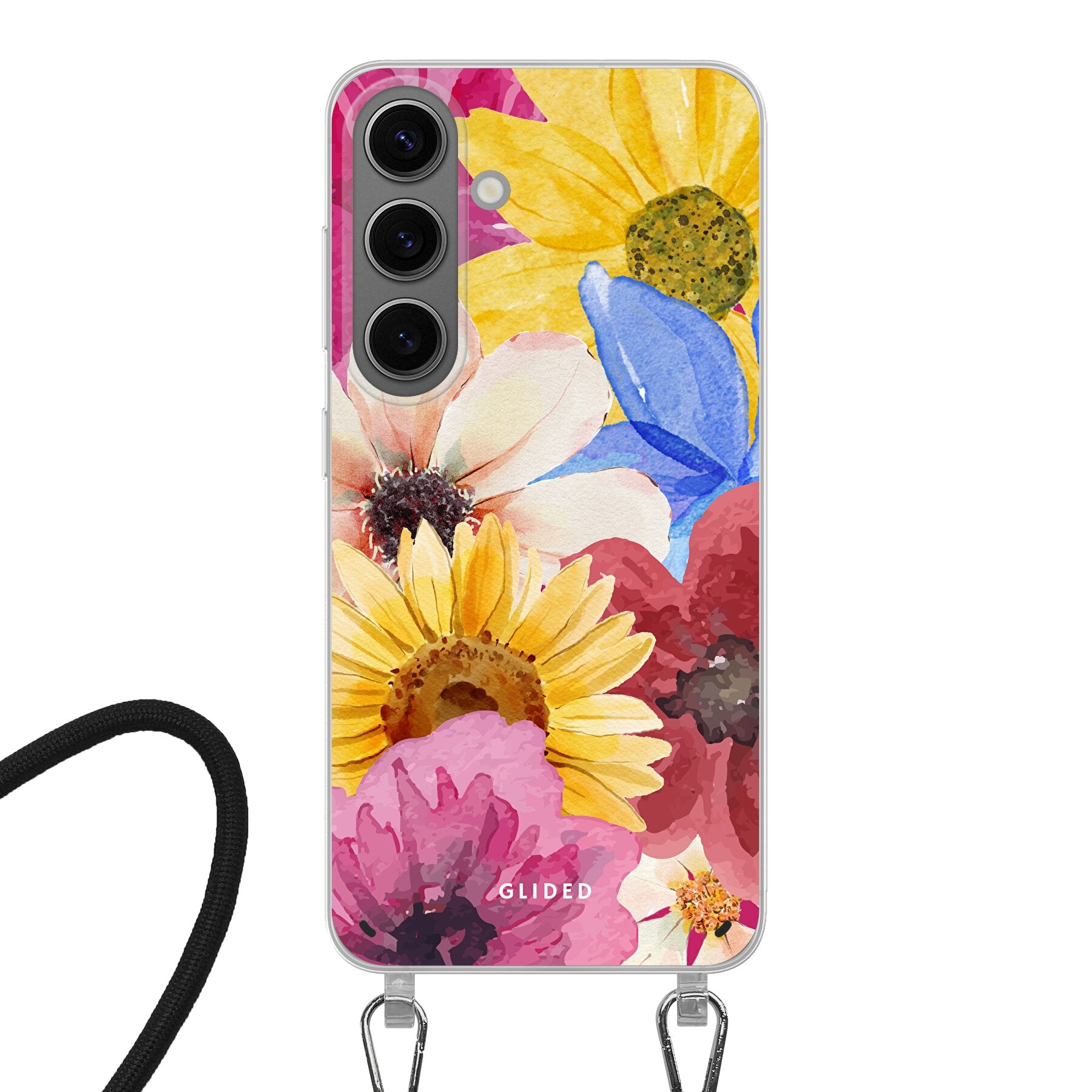 Bouquet - Samsung Galaxy S24 - Crossbody case mit Band