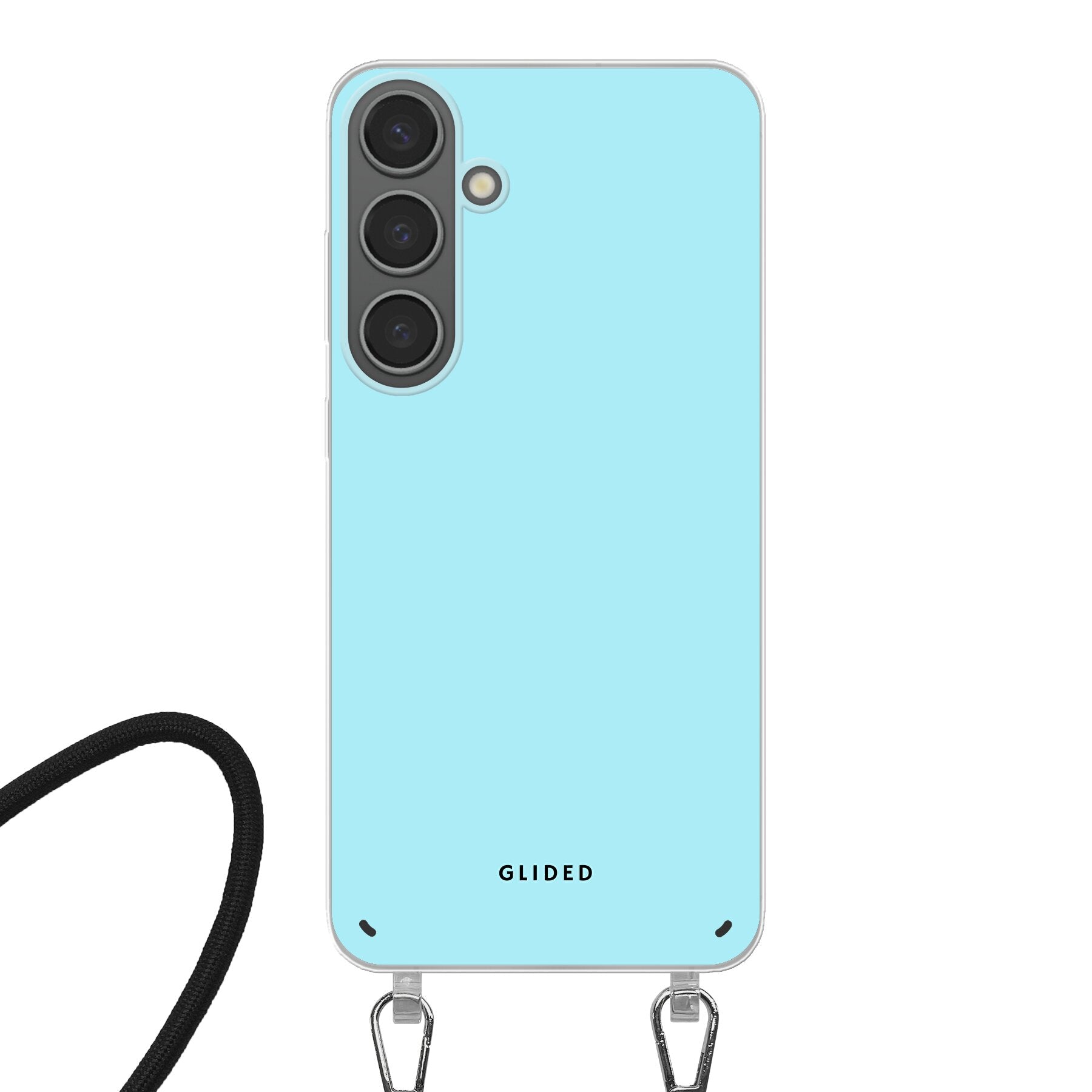 Turquoise Touch - Samsung Galaxy S24 Plus Handyhülle Crossbody case mit Band