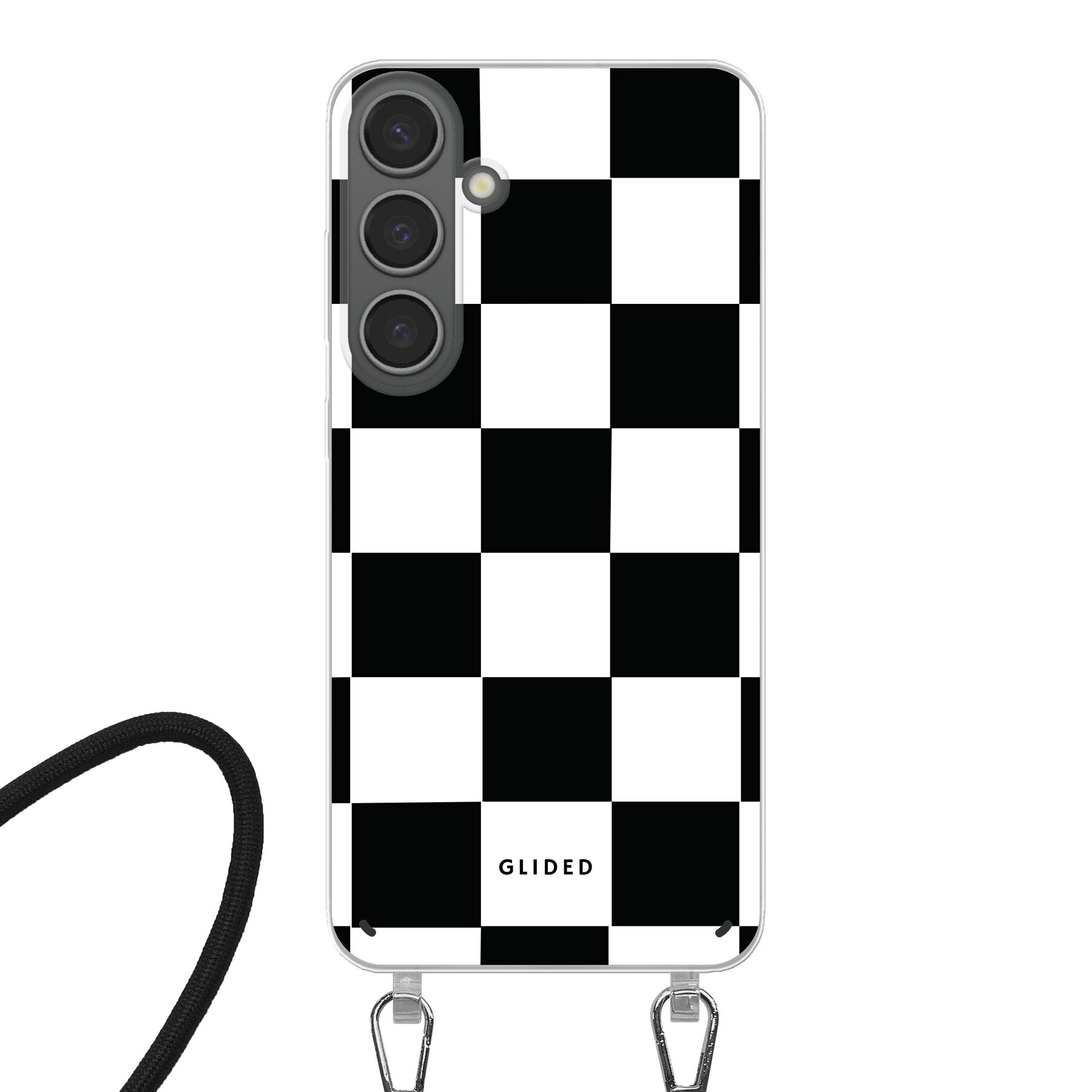 Classic Chess - Samsung Galaxy S24 Plus Handyhülle Crossbody case mit Band