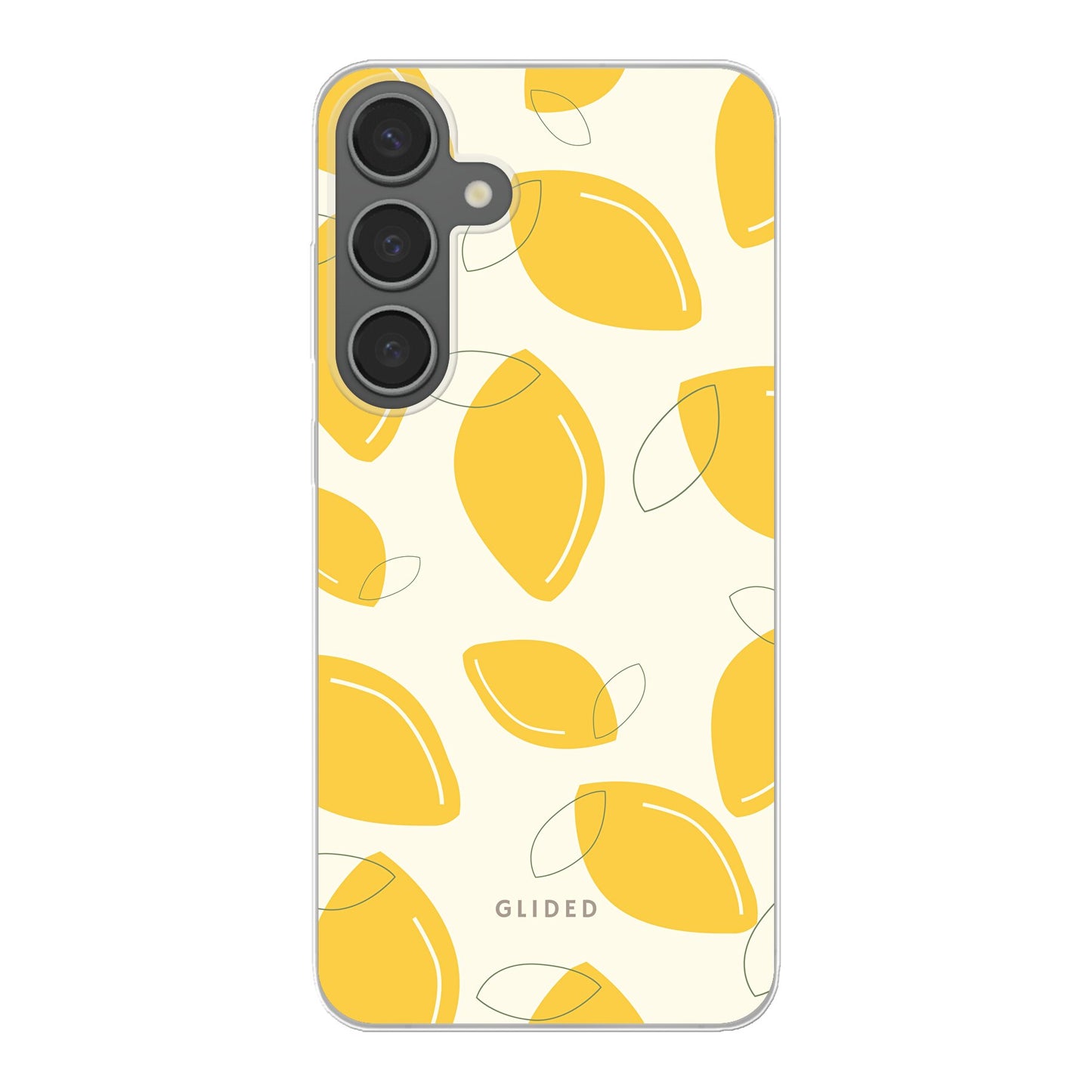 Abstract Lemon - Samsung Galaxy S24 Plus - Soft case