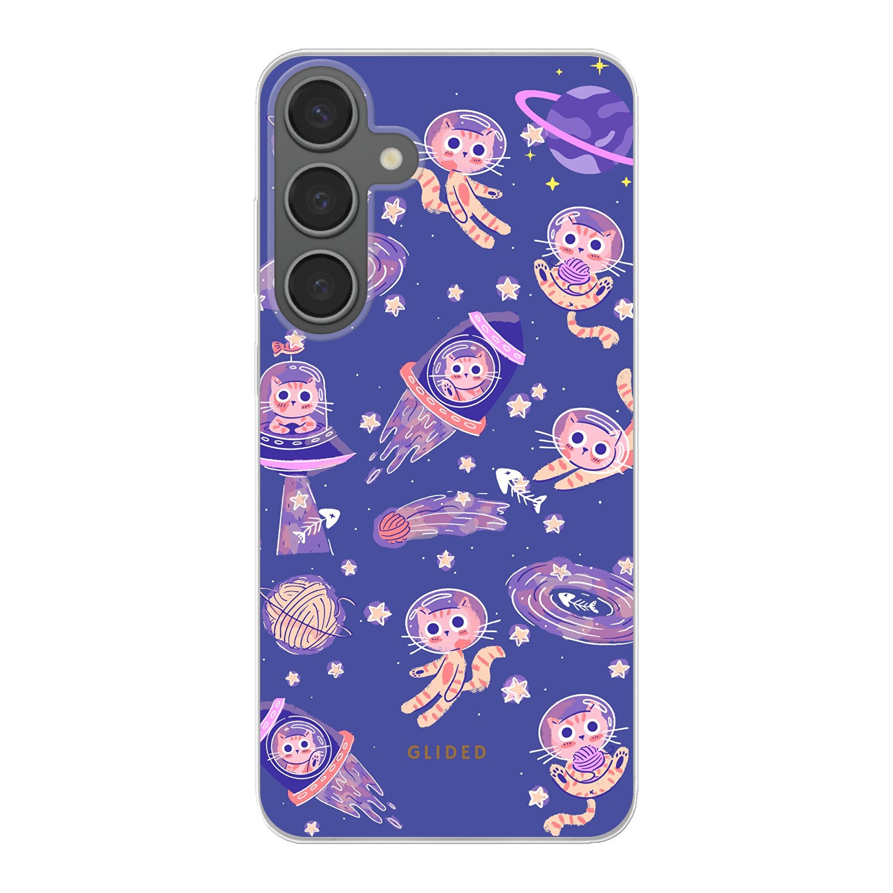 Space Cat - Samsung Galaxy S24 Plus Handyhülle Soft case