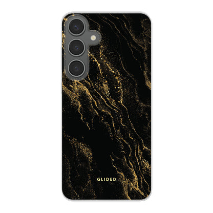 Black Marble - Samsung Galaxy S24 Plus Handyhülle Soft case