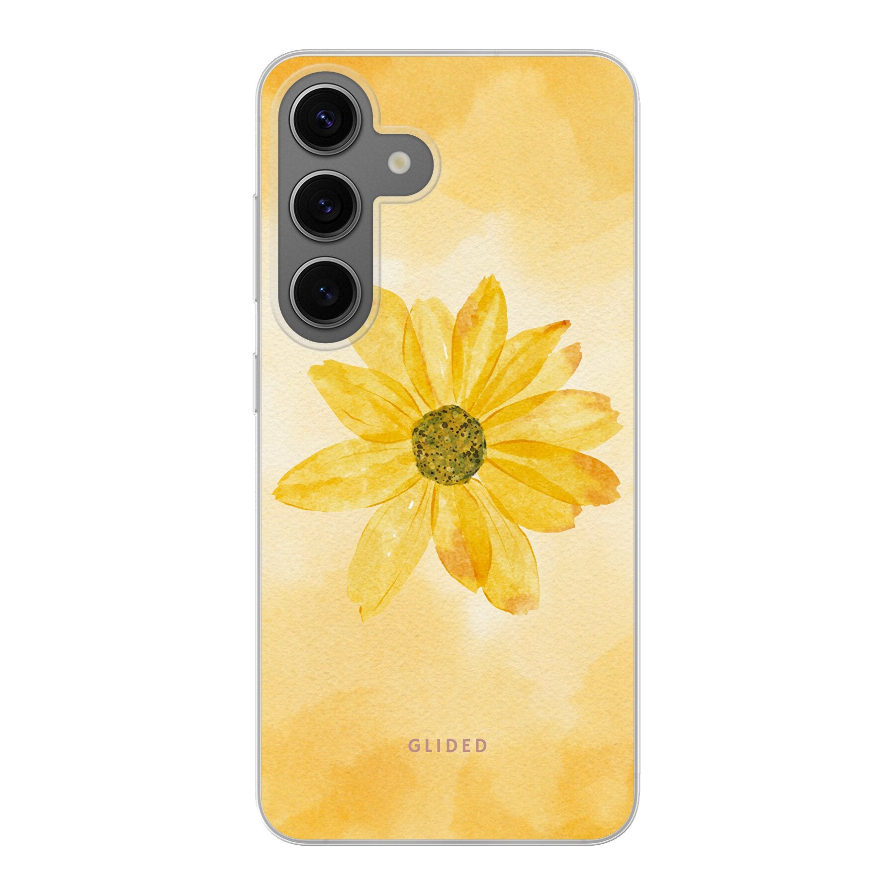 Yellow Flower - Samsung Galaxy S24 Handyhülle Soft case