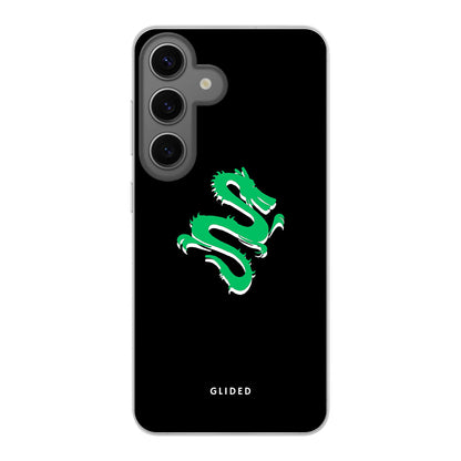 Emerald Dragon - Samsung Galaxy S24 Handyhülle Soft case