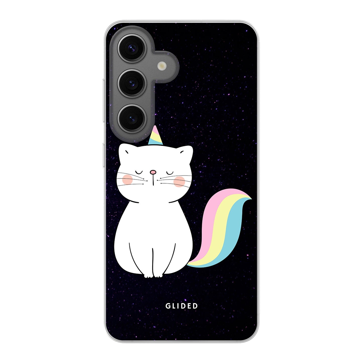 Unicorn Cat - Samsung Galaxy S24 Handyhülle Soft case