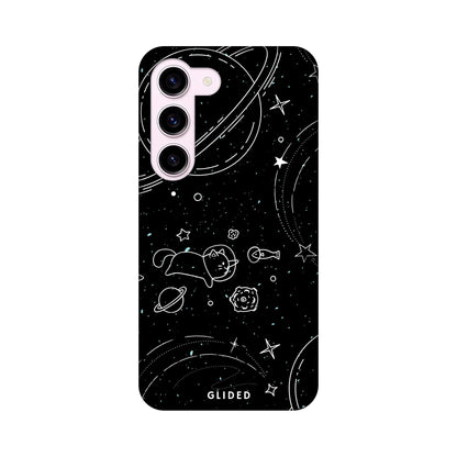 Cosmic Cat - Samsung Galaxy S24 Handyhülle Tough case