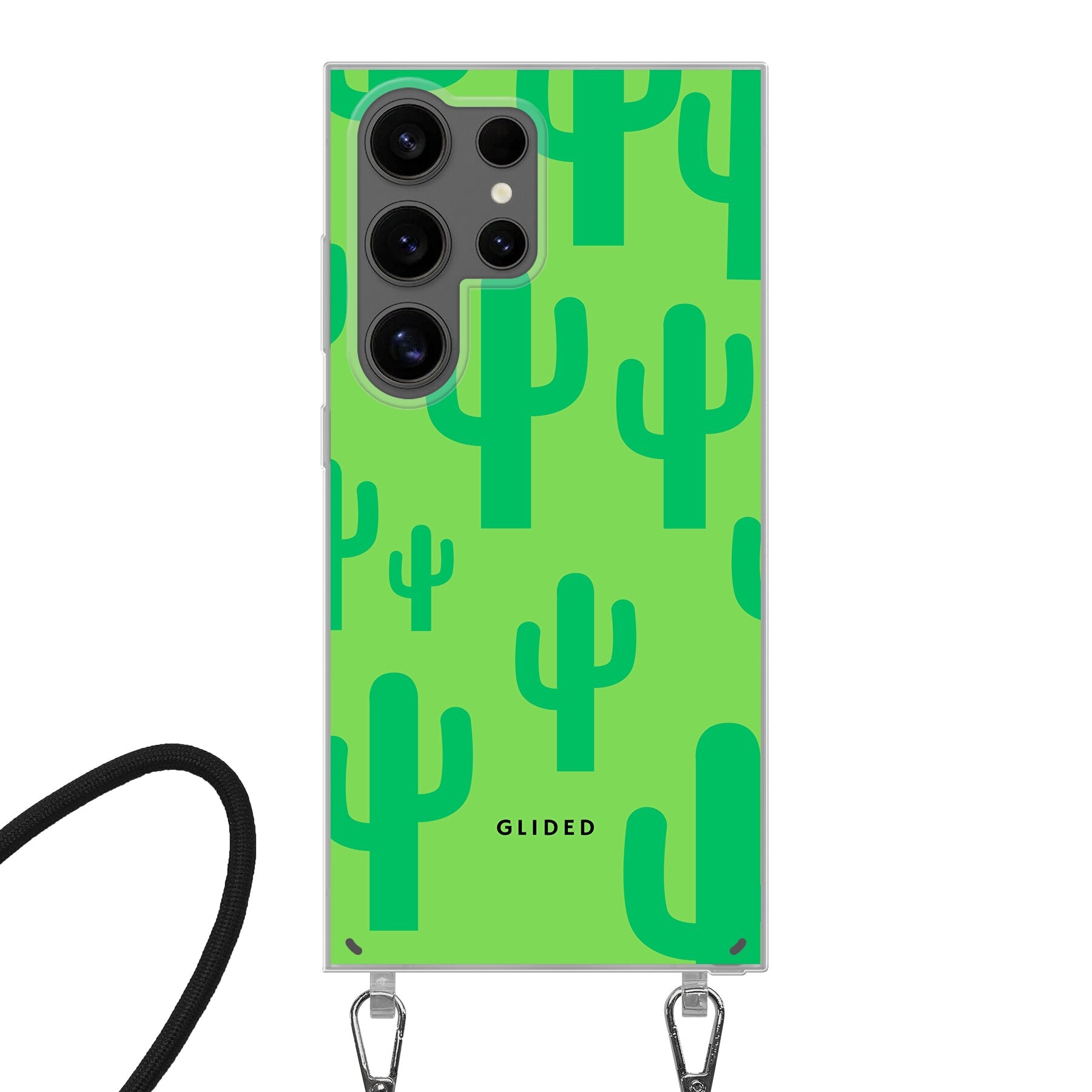 Cactus Spikes - Samsung Galaxy S24 Ultra - Crossbody case mit Band