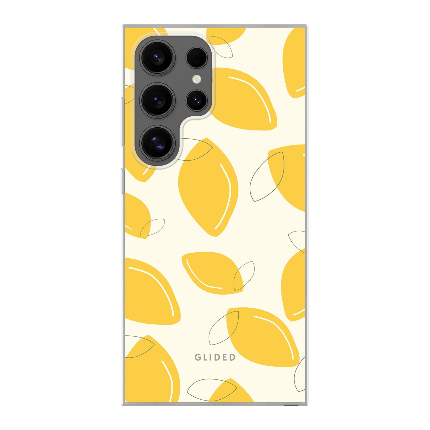 Abstract Lemon - Samsung Galaxy S24 Ultra - Soft case