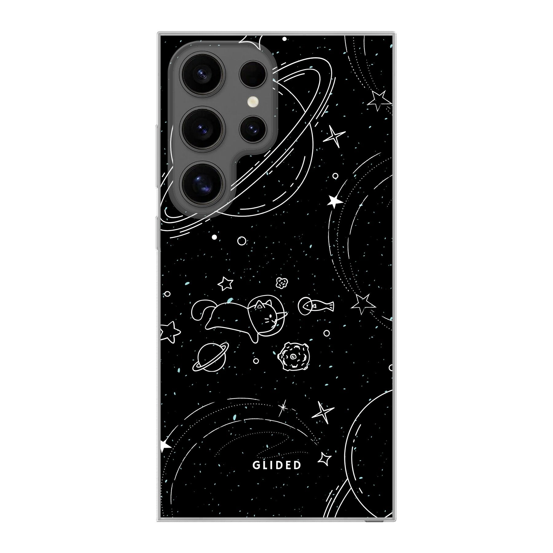 Cosmic Cat - Samsung Galaxy S24 Ultra Handyhülle Soft case