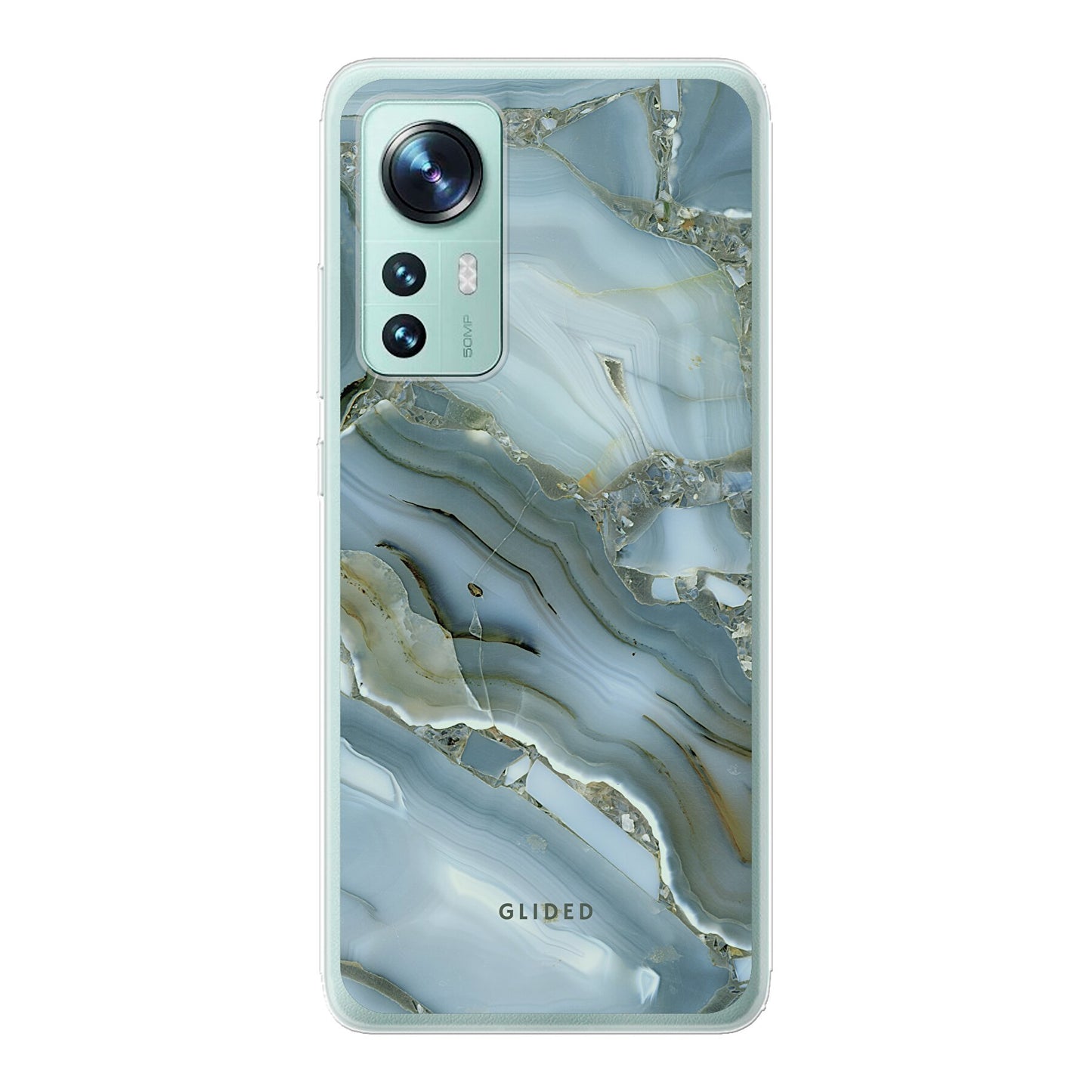 Green Marble - Xiaomi 12 Pro Handyhülle Soft case