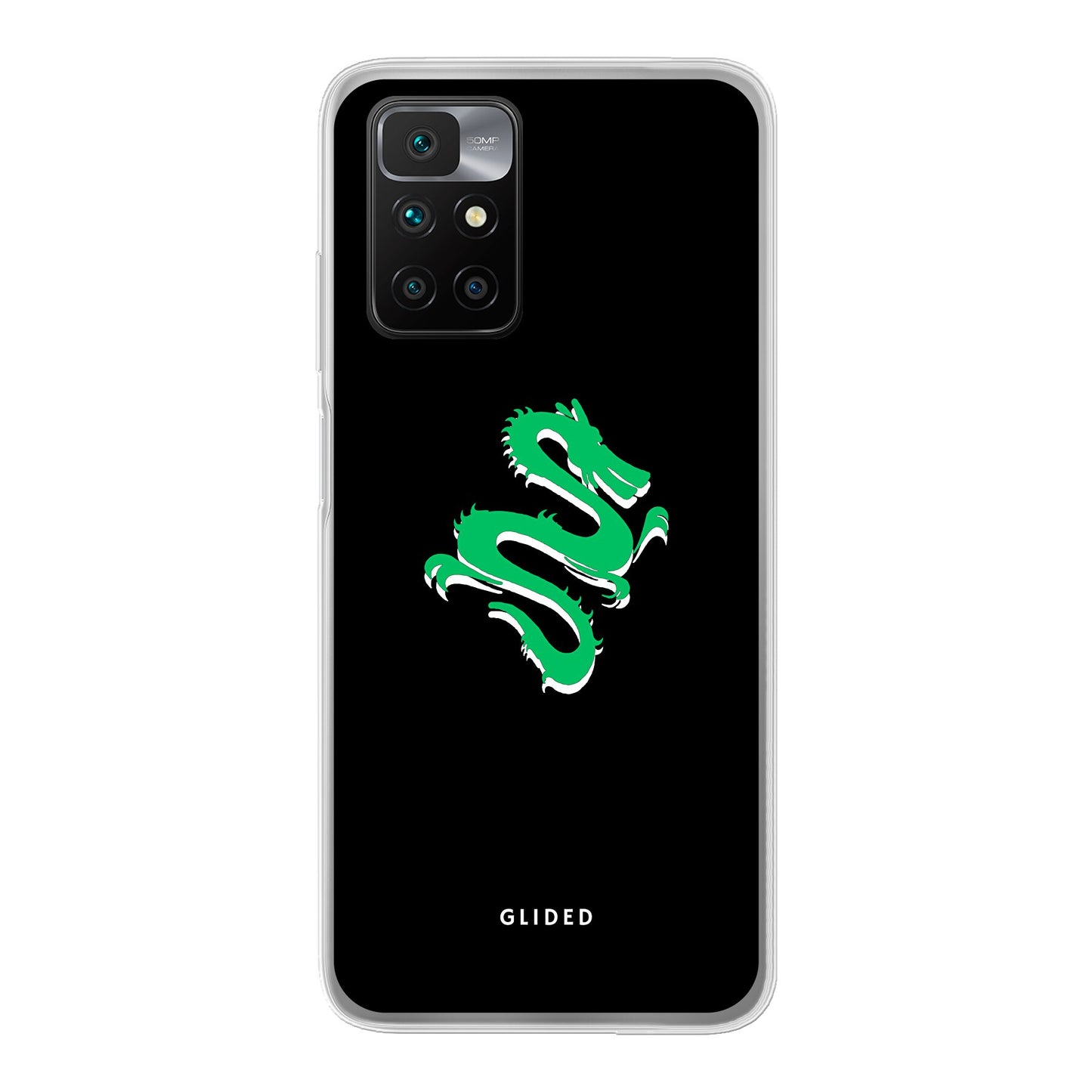 Emerald Dragon - Xiaomi Redmi 10 Handyhülle Soft case