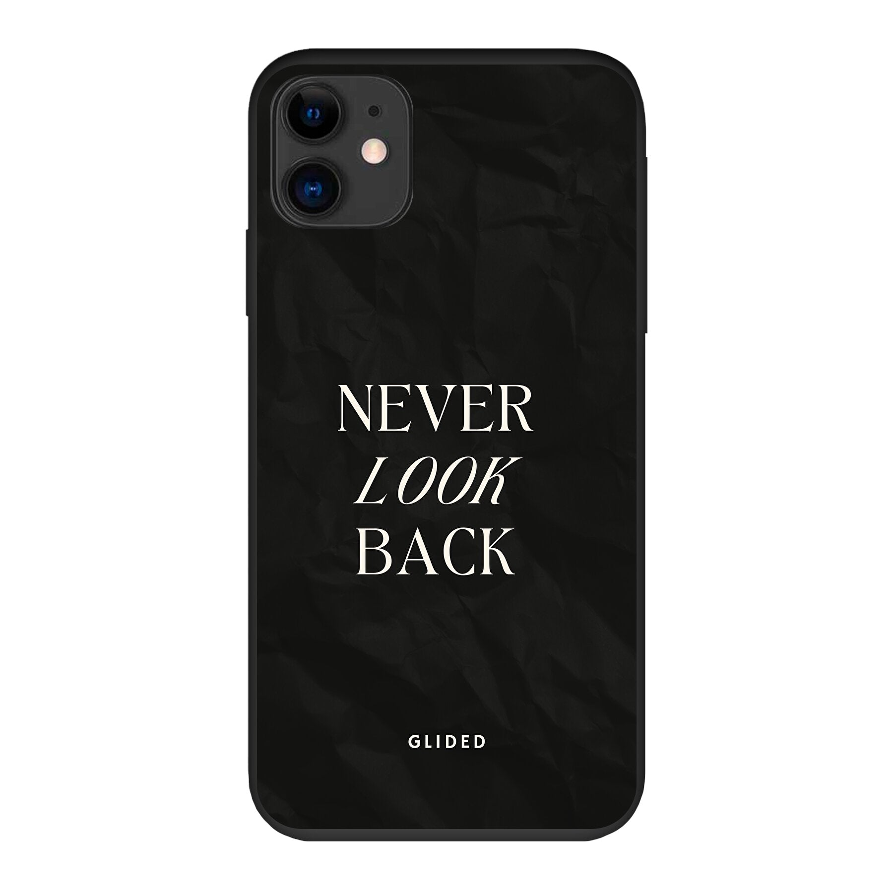 Never Back - iPhone 11 Handyhülle Biologisch Abbaubar