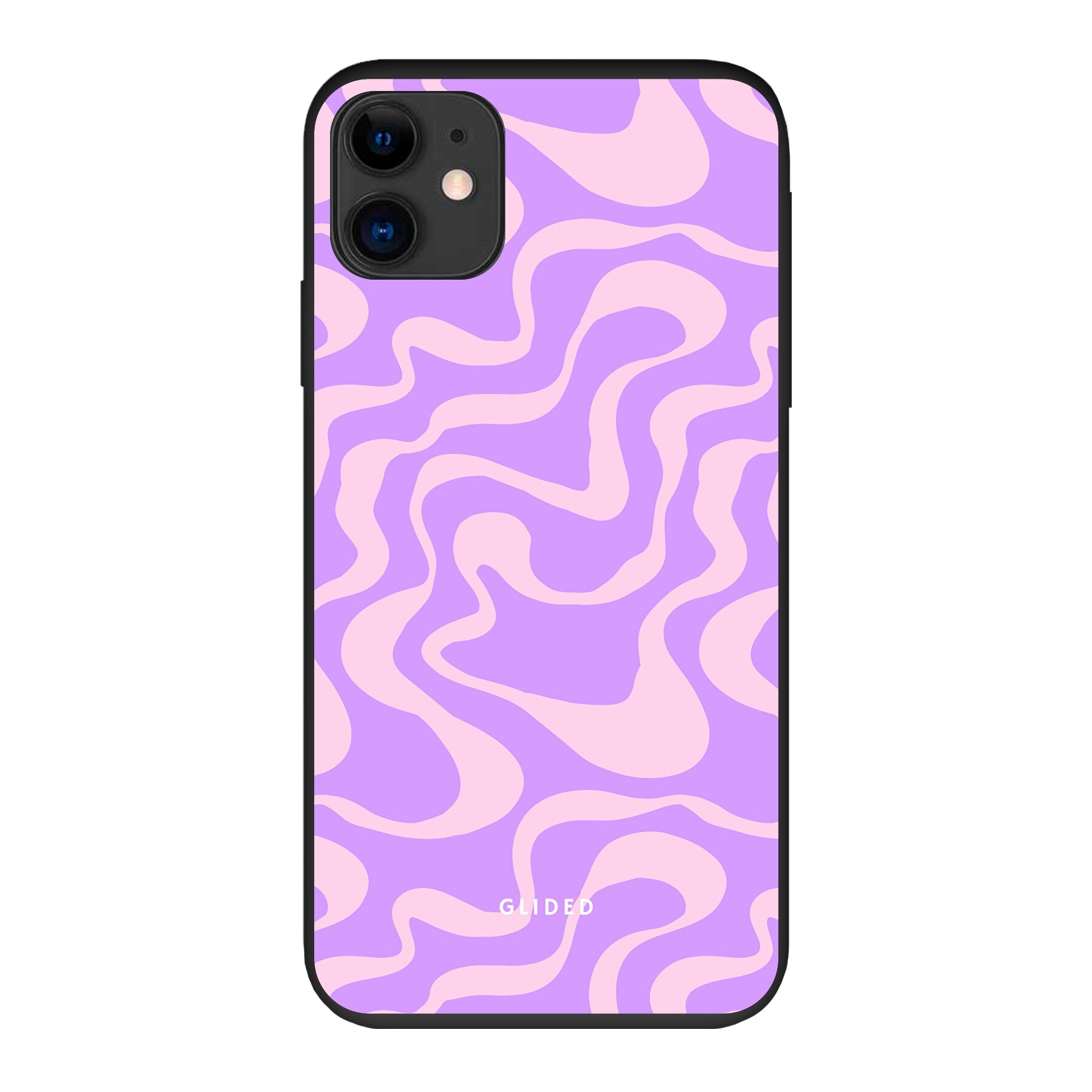 Purple Wave - iPhone 11 Handyhülle Biologisch Abbaubar