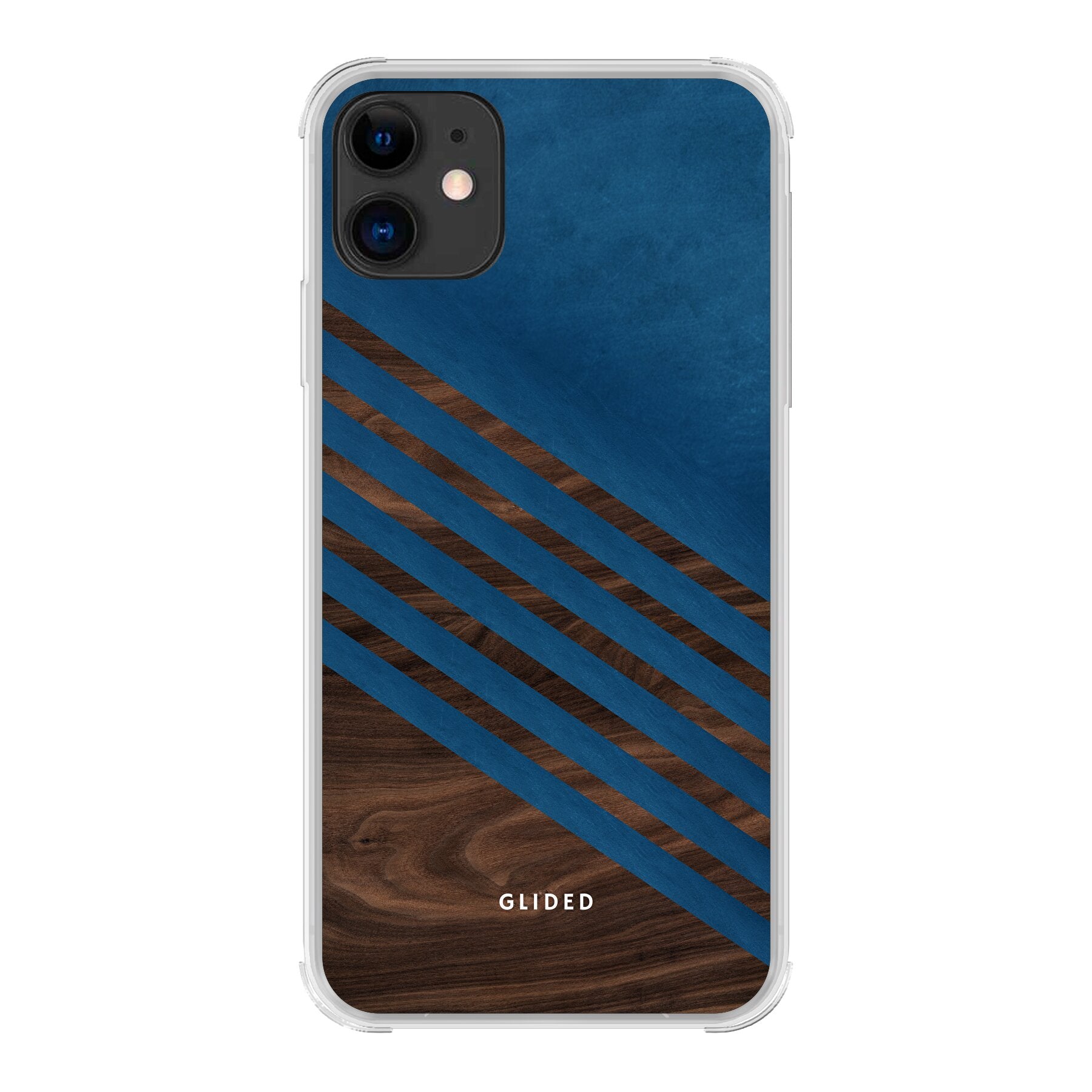 Blue Wood - iPhone 11 Handyhülle Bumper case