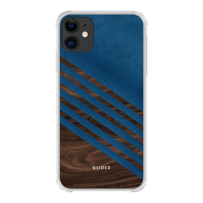 Blue Wood - iPhone 11 Handyhülle Bumper case