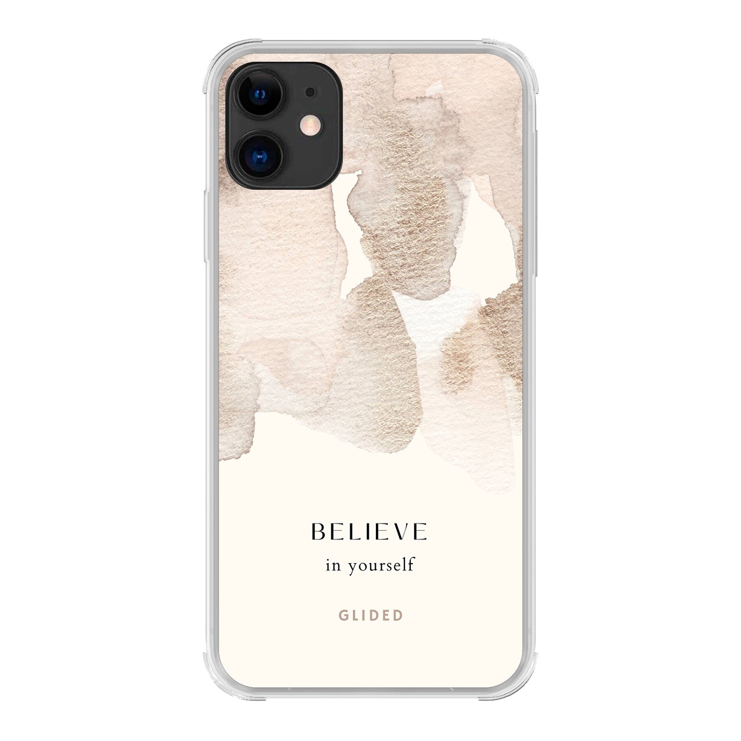 Believe in yourself - iPhone 11 Handyhülle Bumper case