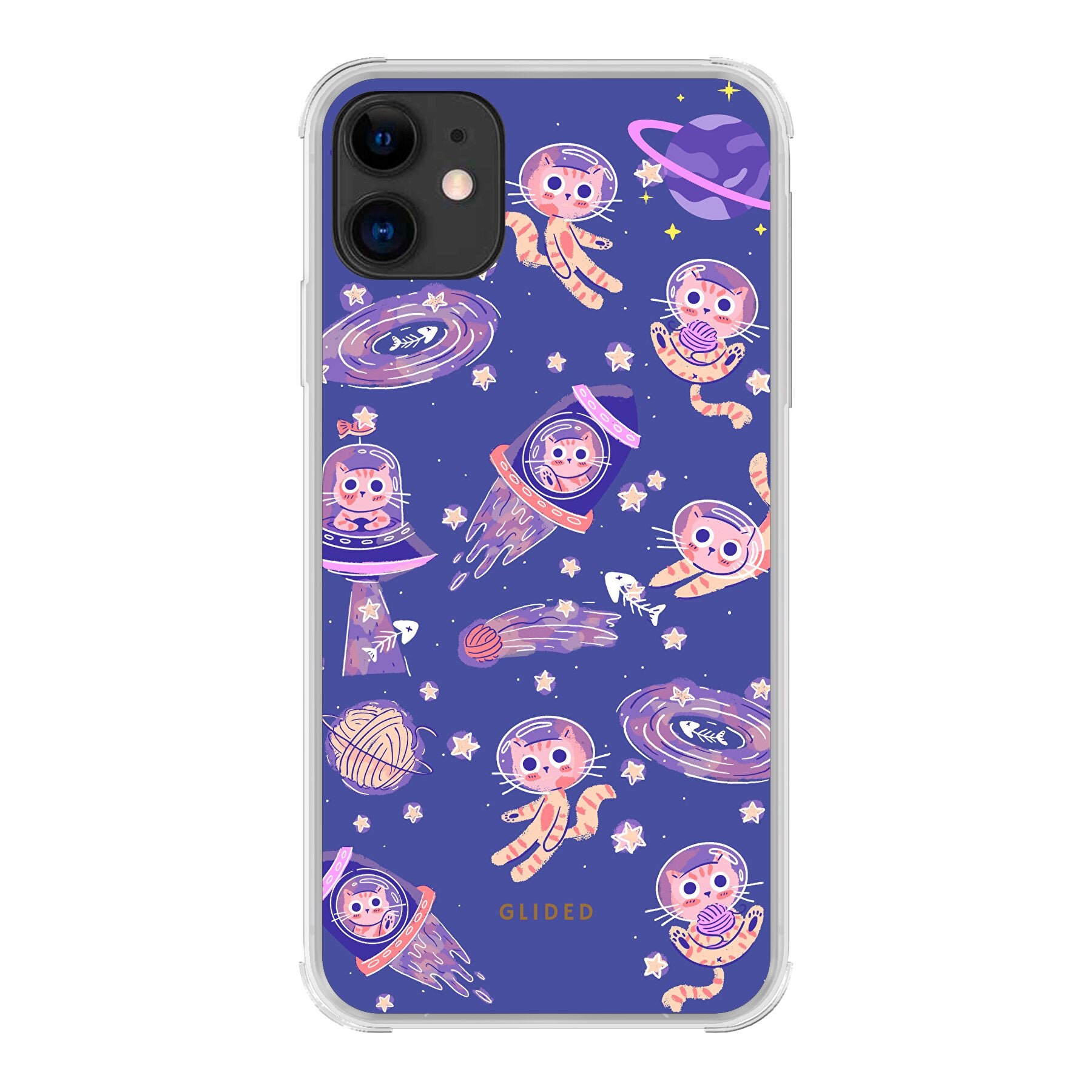 Space Cat - iPhone 11 Handyhülle Bumper case