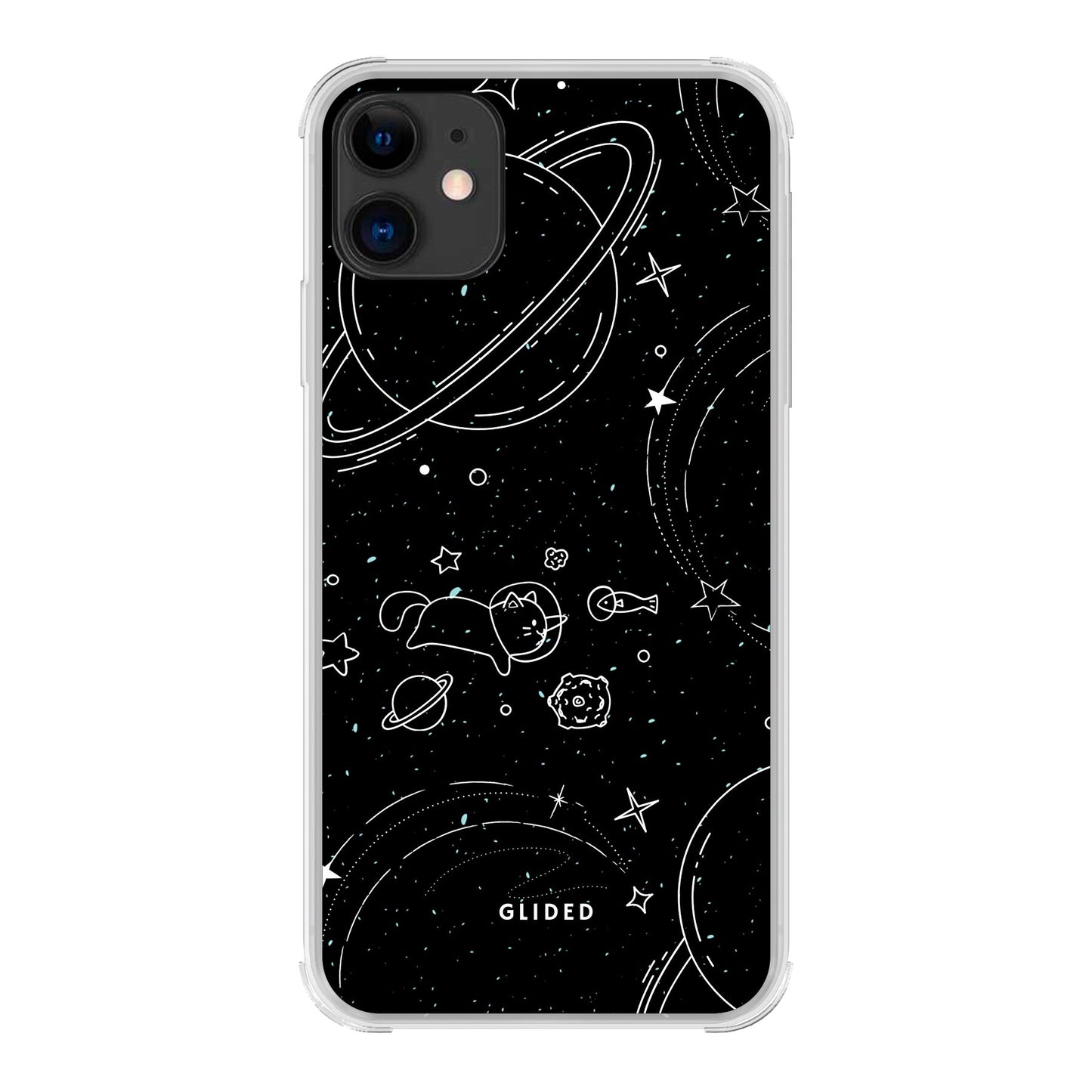 Cosmic Cat - iPhone 11 Handyhülle Bumper case