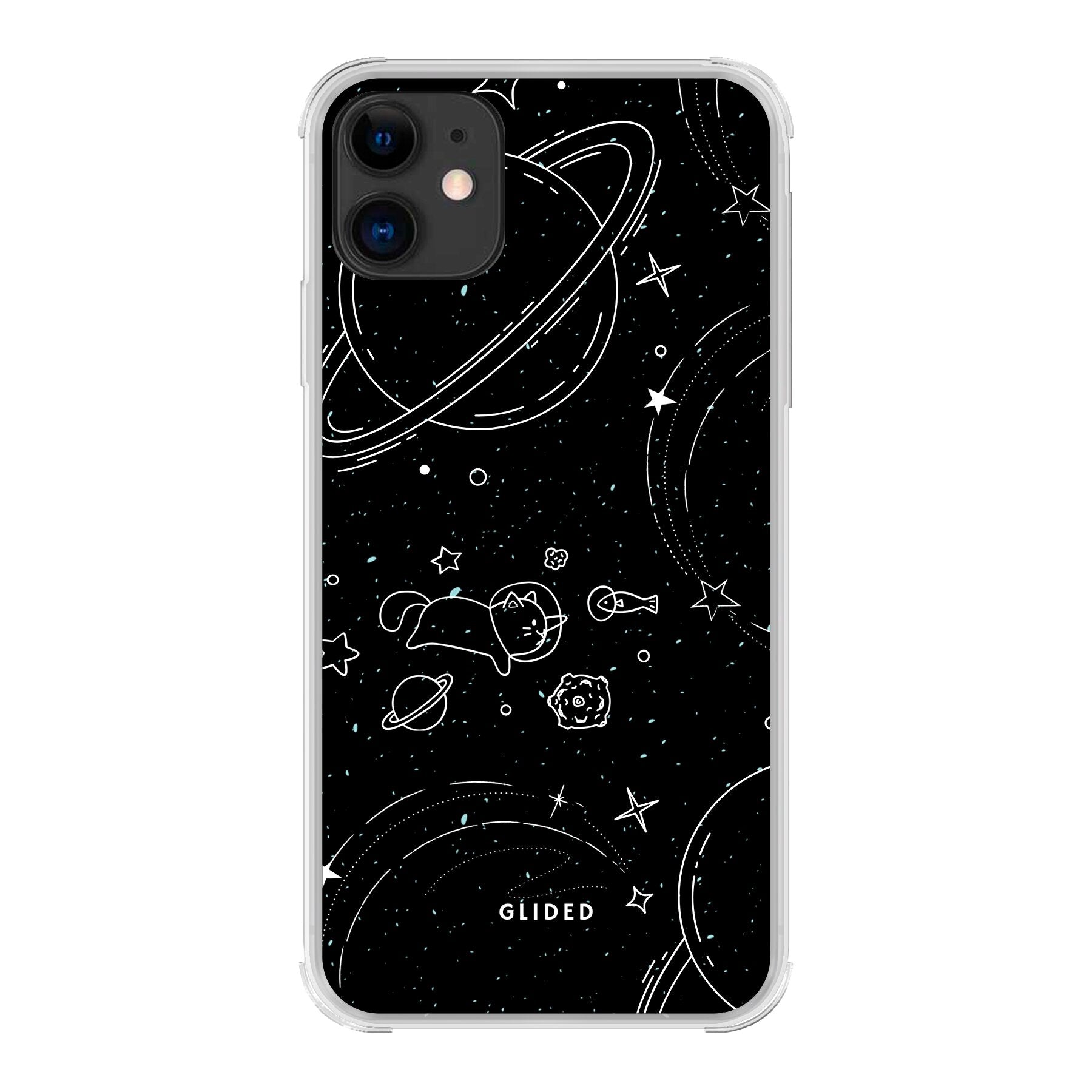 Cosmic Cat - iPhone 11 Handyhülle Bumper case