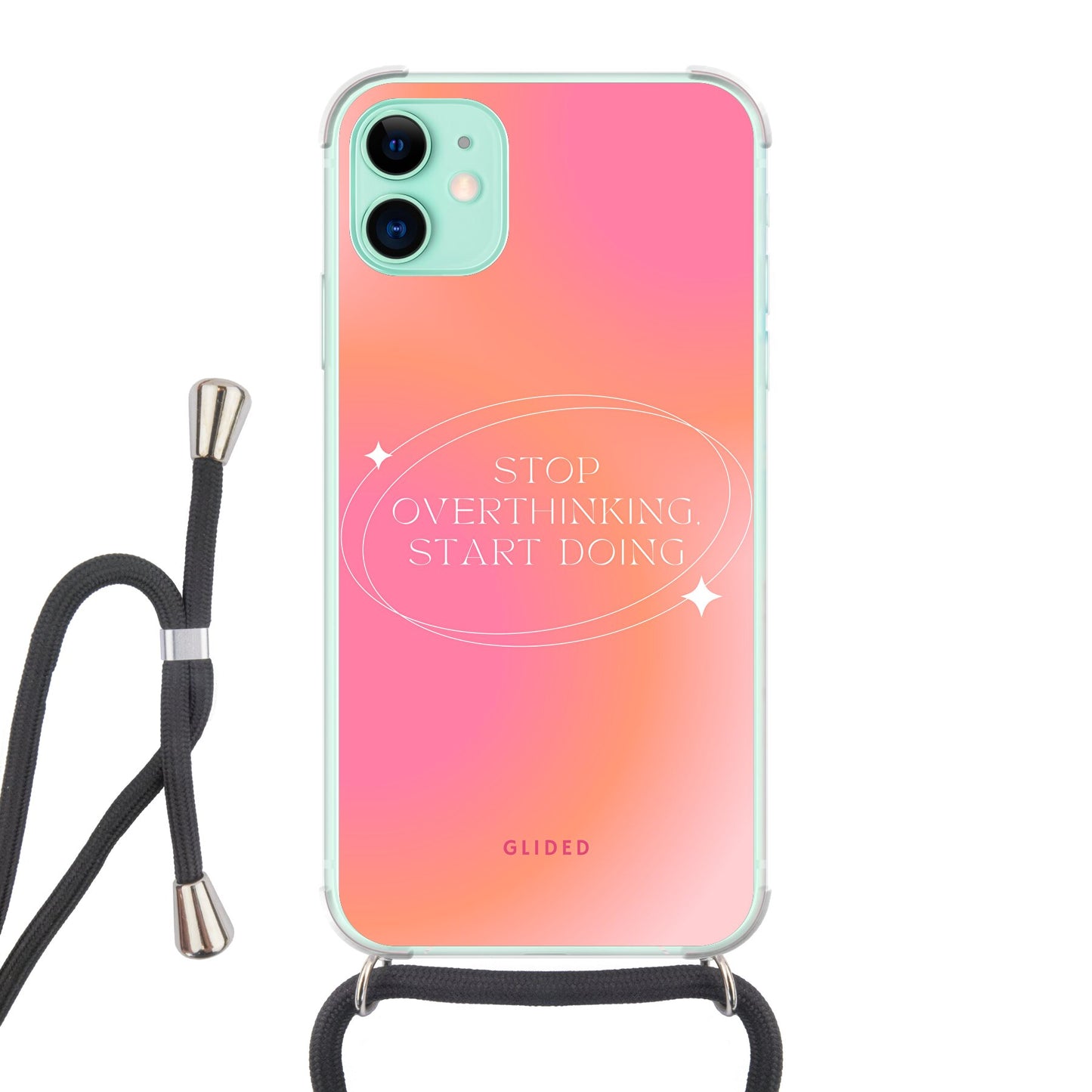 Start Doing - iPhone 11 Handyhülle Crossbody case mit Band