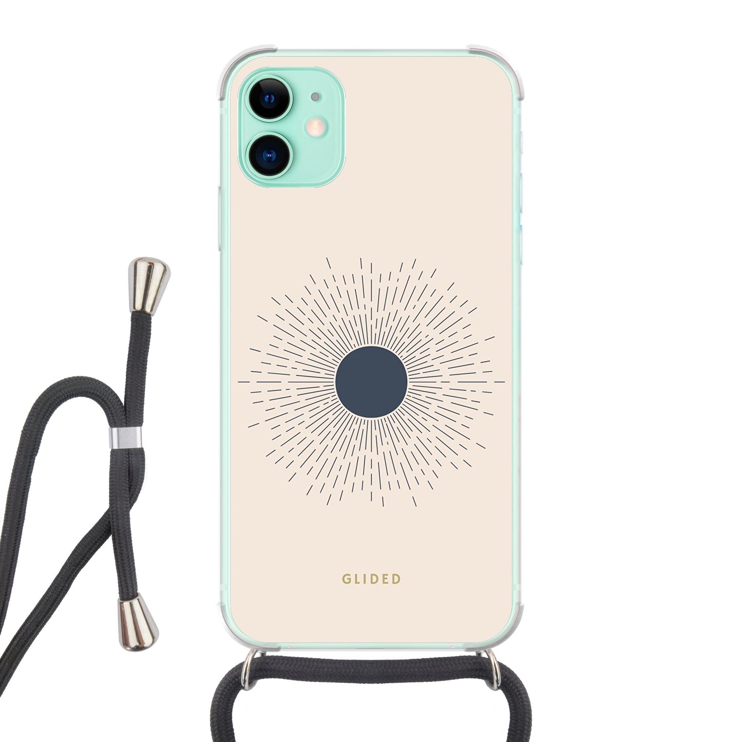 Sprinkle - iPhone 11 Handyhülle Crossbody case mit Band