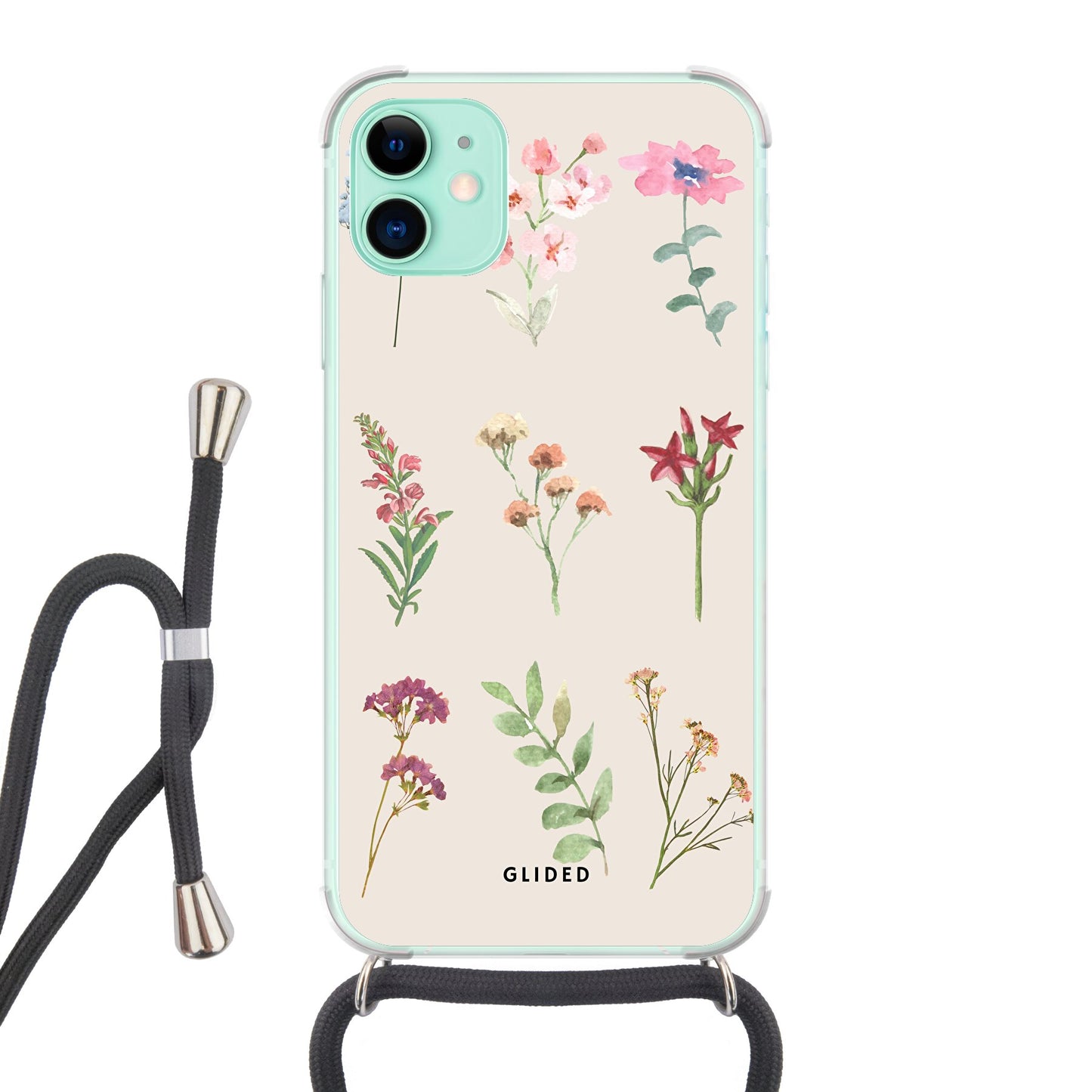 Botanical Garden - iPhone 11 - Crossbody case mit Band