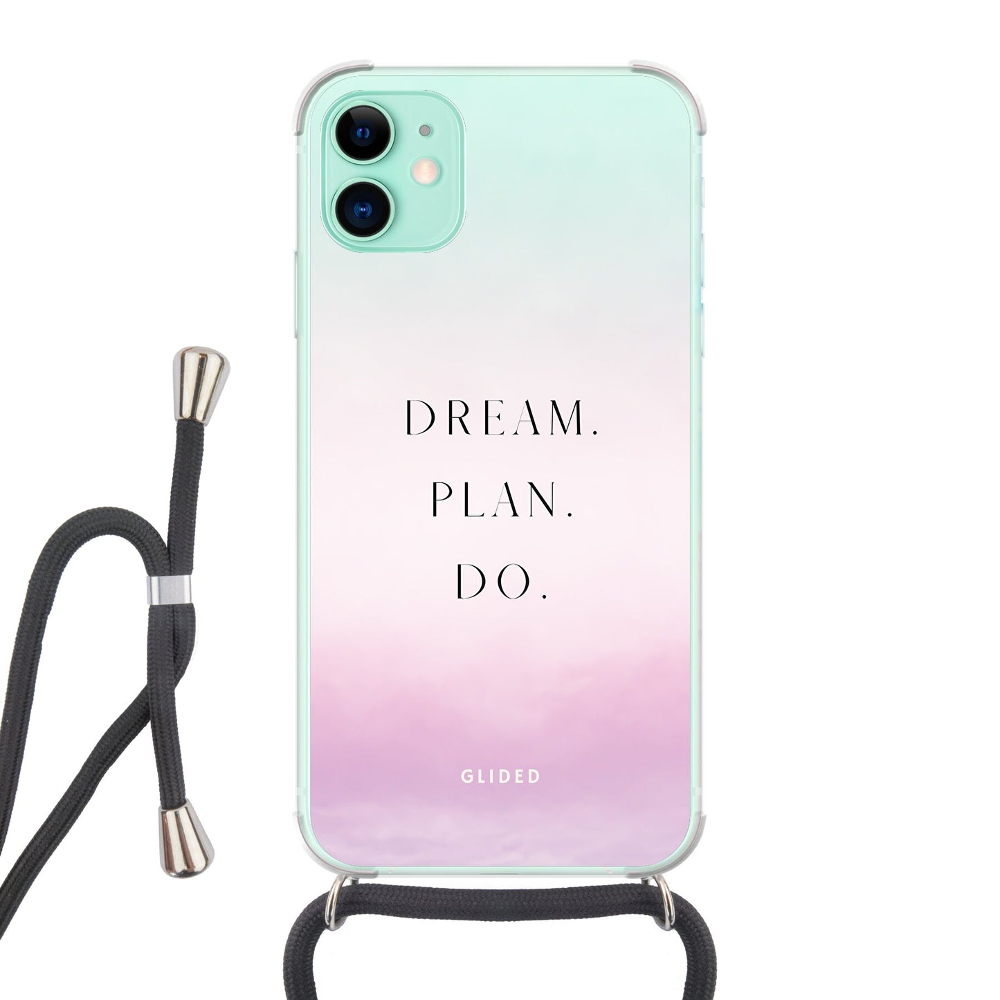 Dream - iPhone 11 Handyhülle Crossbody case mit Band