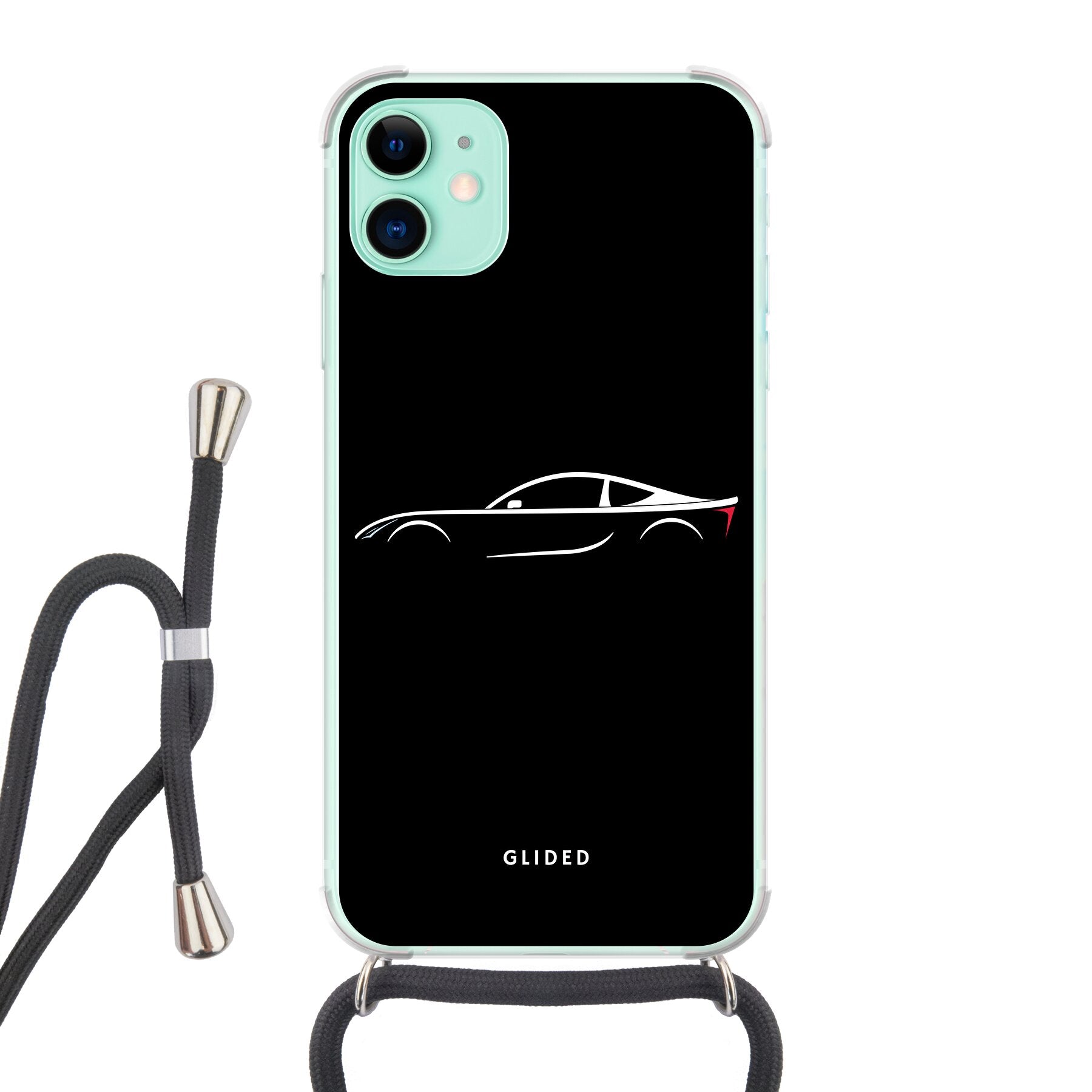 Thunder Racer - iPhone 11 Handyhülle Crossbody case mit Band