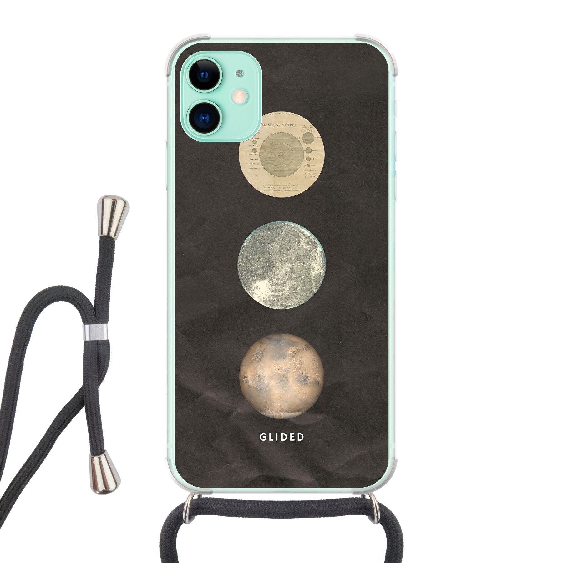 Galaxy - iPhone 11 Handyhülle Crossbody case mit Band