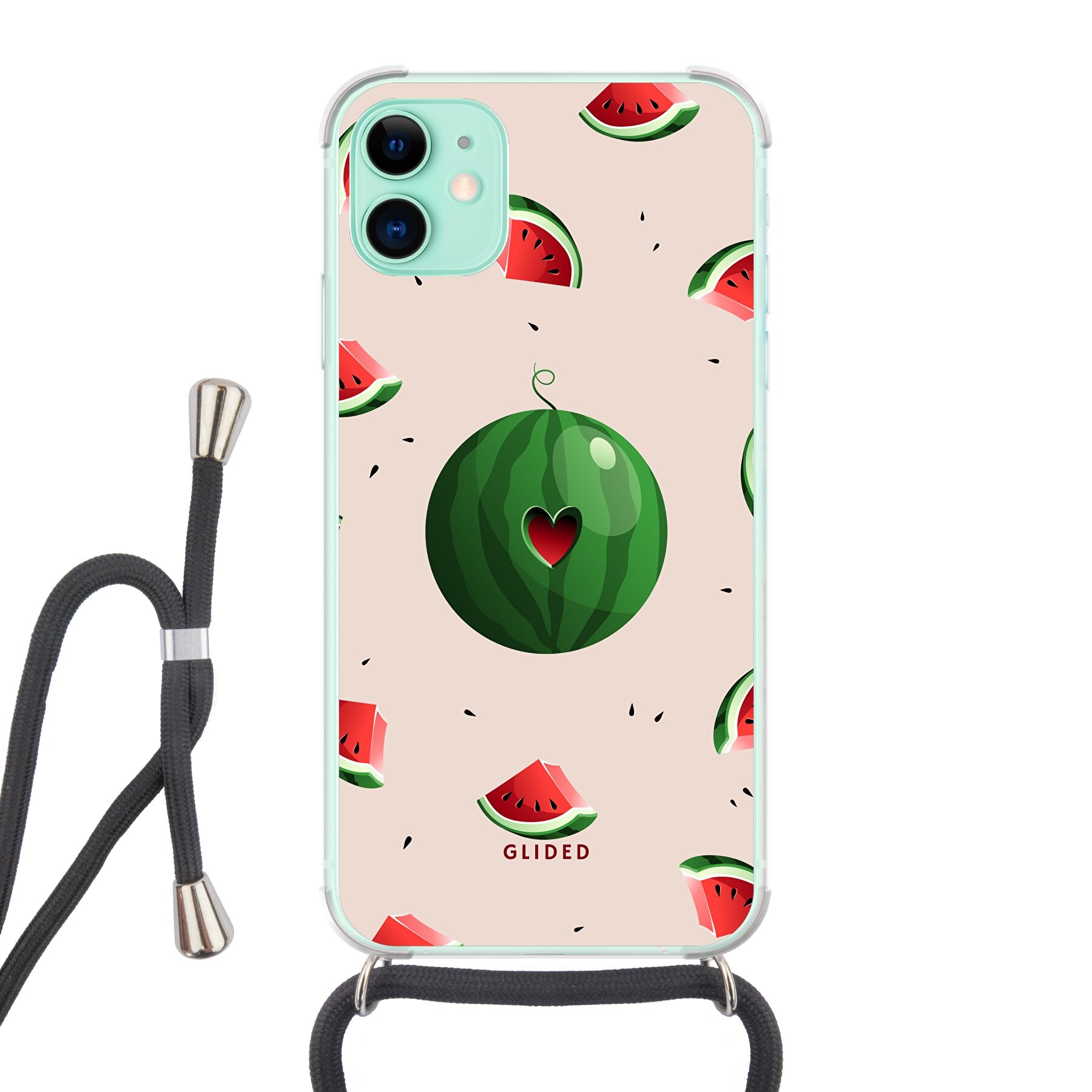 TastyLove - iPhone 11 Handyhülle Crossbody case mit Band