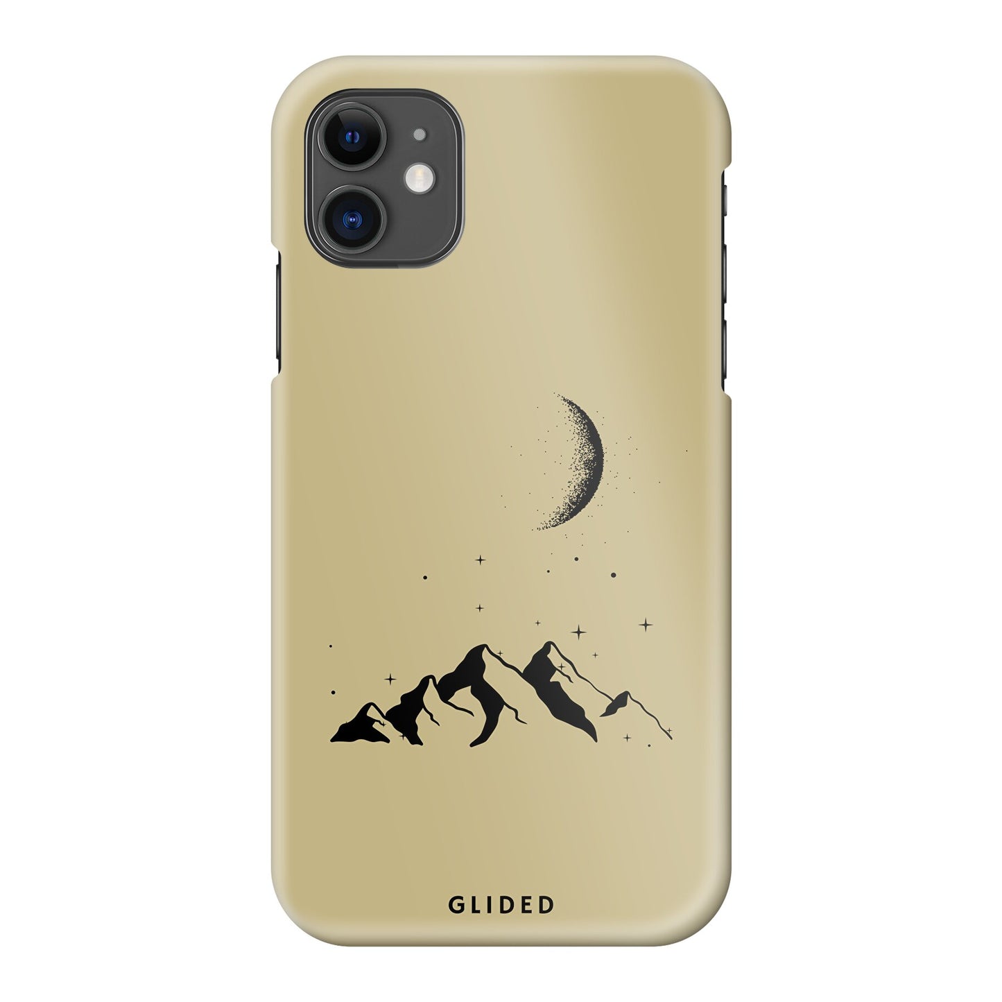 Lunar Peaks - iPhone 11 Handyhülle Hard Case