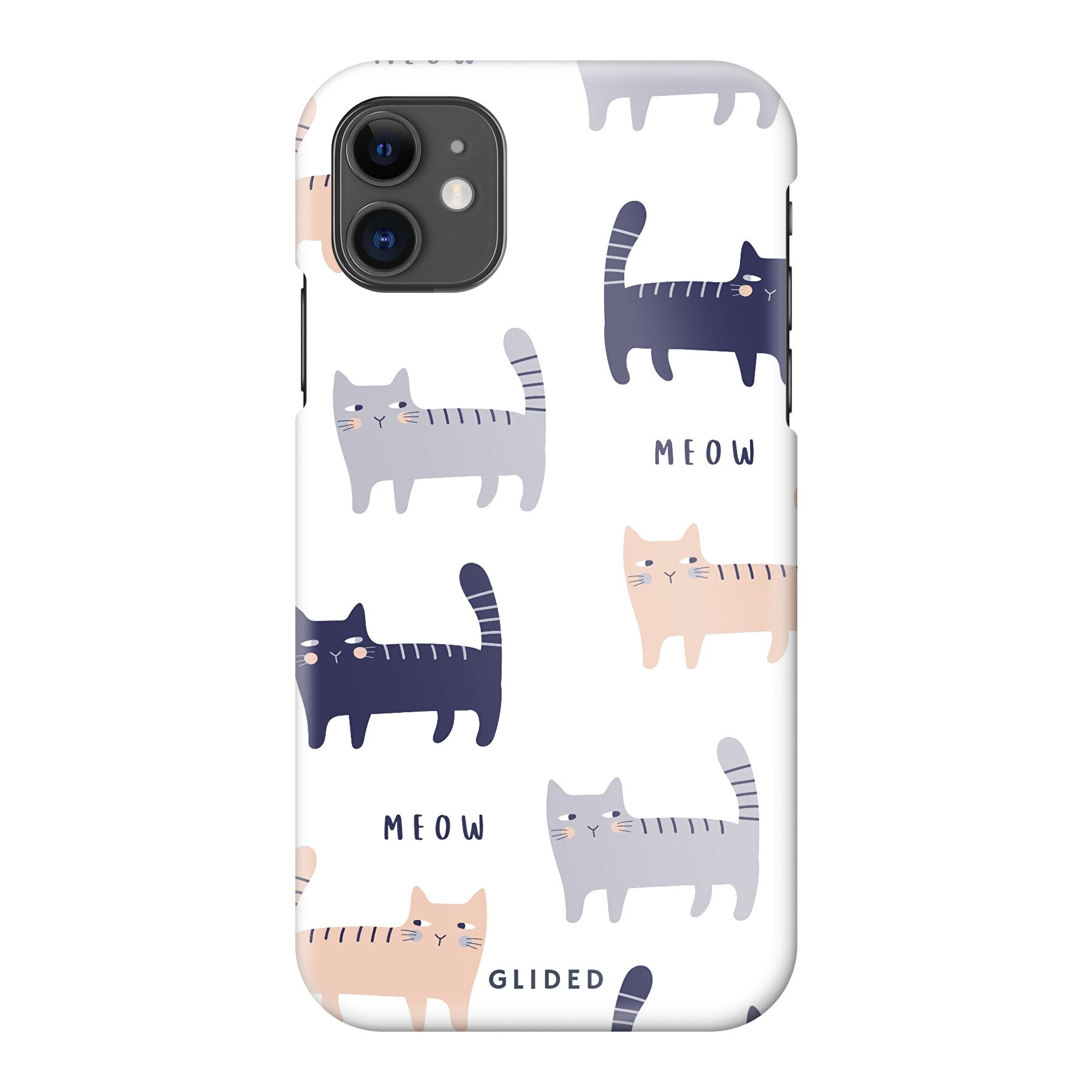 Purrfection - iPhone 11 Handyhülle Hard Case