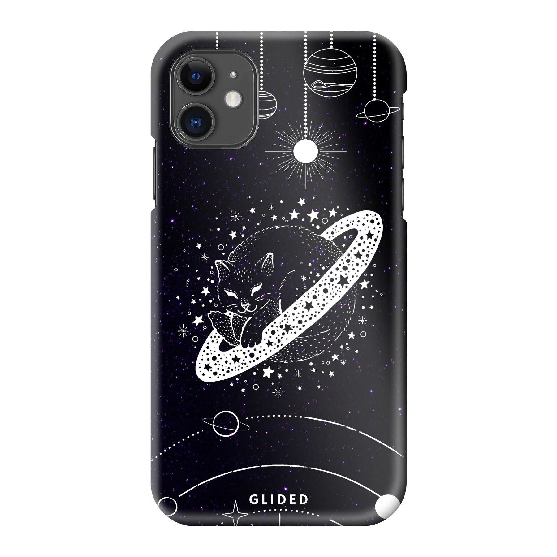 Astro Whiskers - iPhone 11 Handyhülle Hard Case